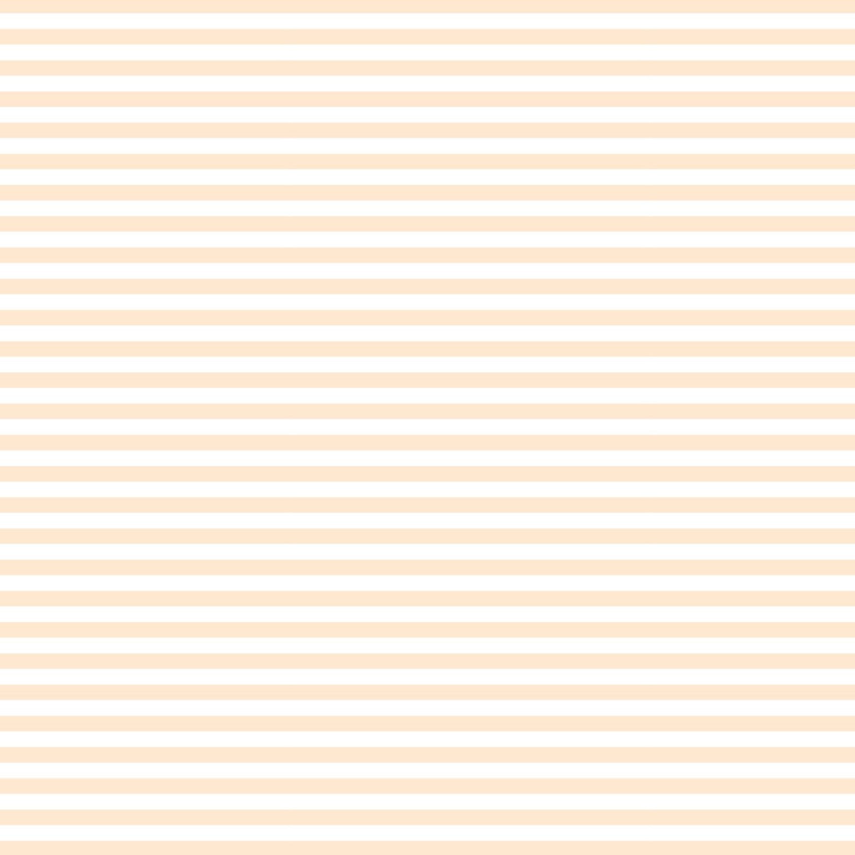 String Bikini Bottom | Pastel Peach - Stripes by aisoi Swimwear & Beachwear