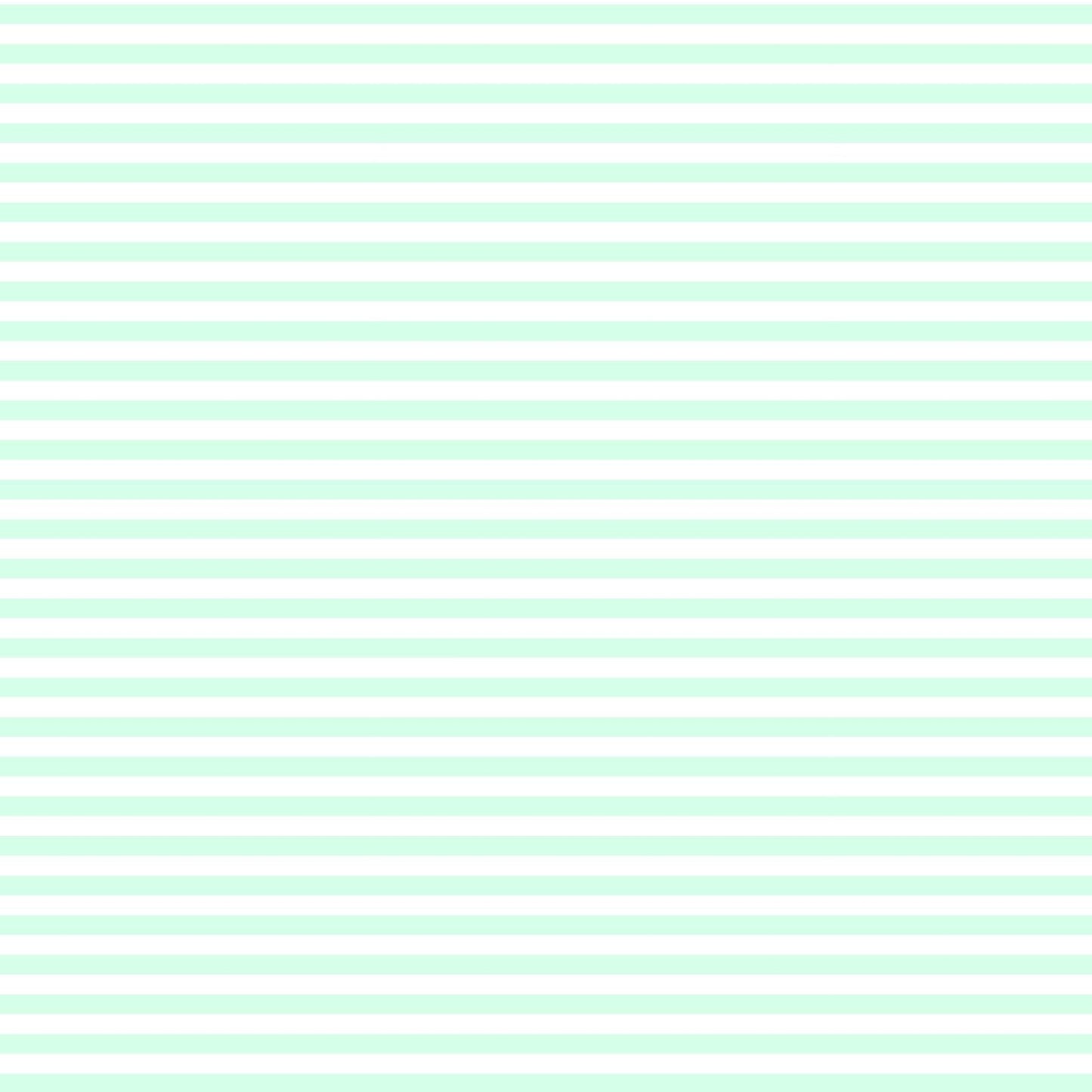 String Bikini Bottom | Pastel Mint - Stripes by aisoi Swimwear & Beachwear