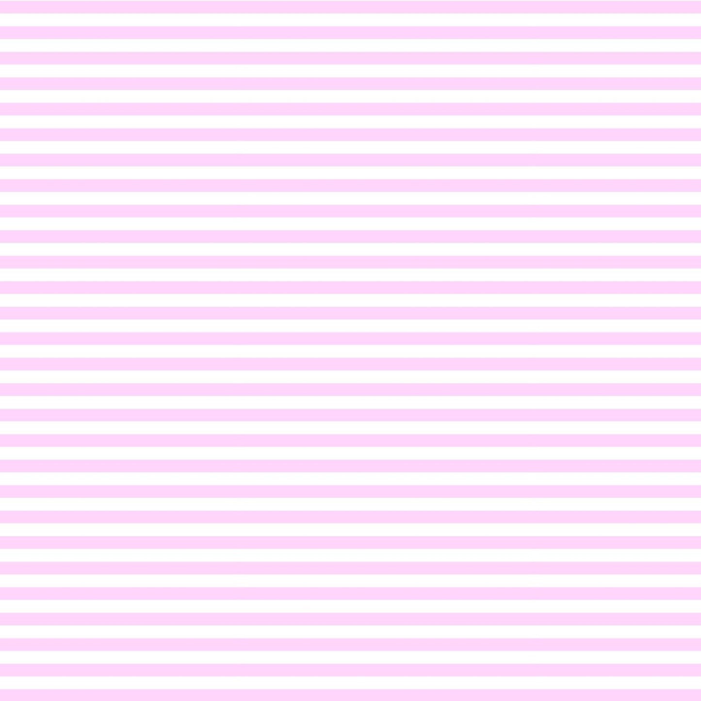 String Bikini Bottom | Pastel Pink - Stripes by aisoi Swimwear & Beachwear