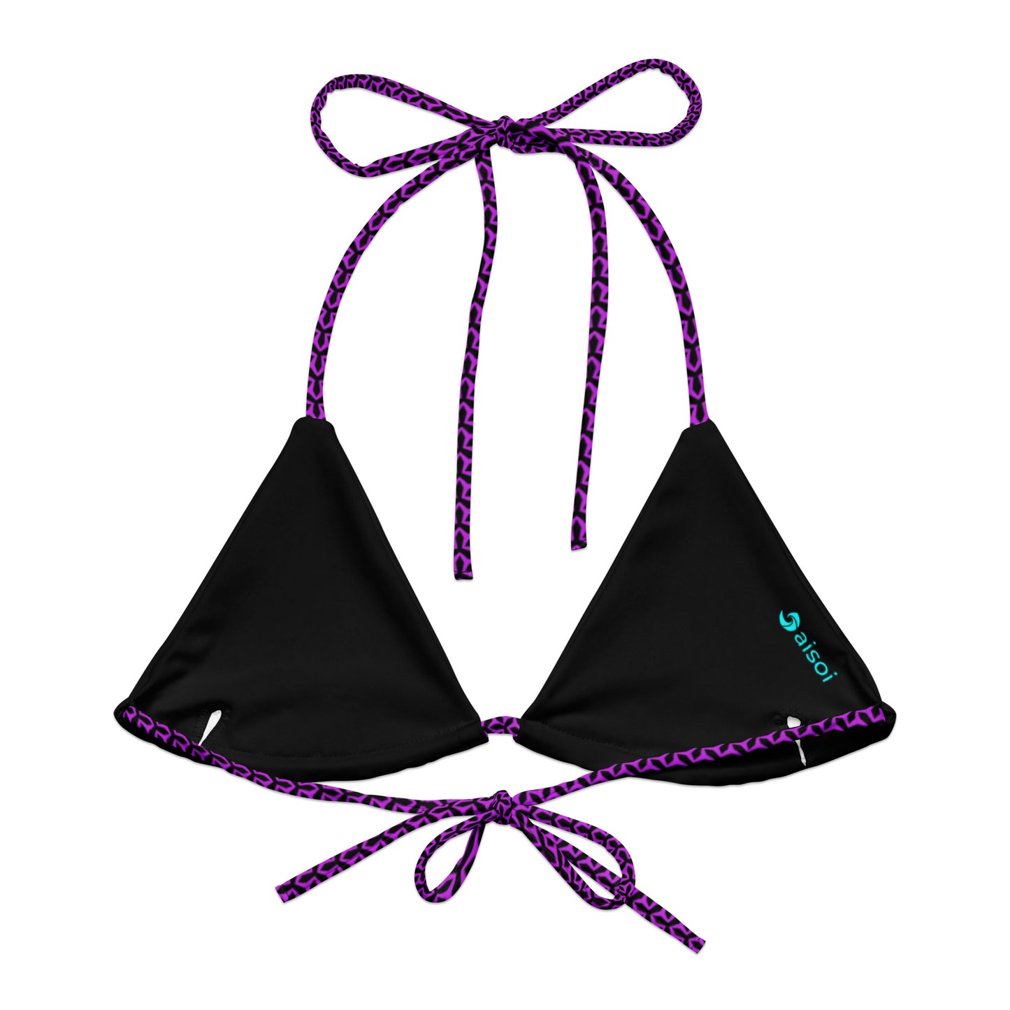 Women's String Bikini Top |  Propeller Magenta