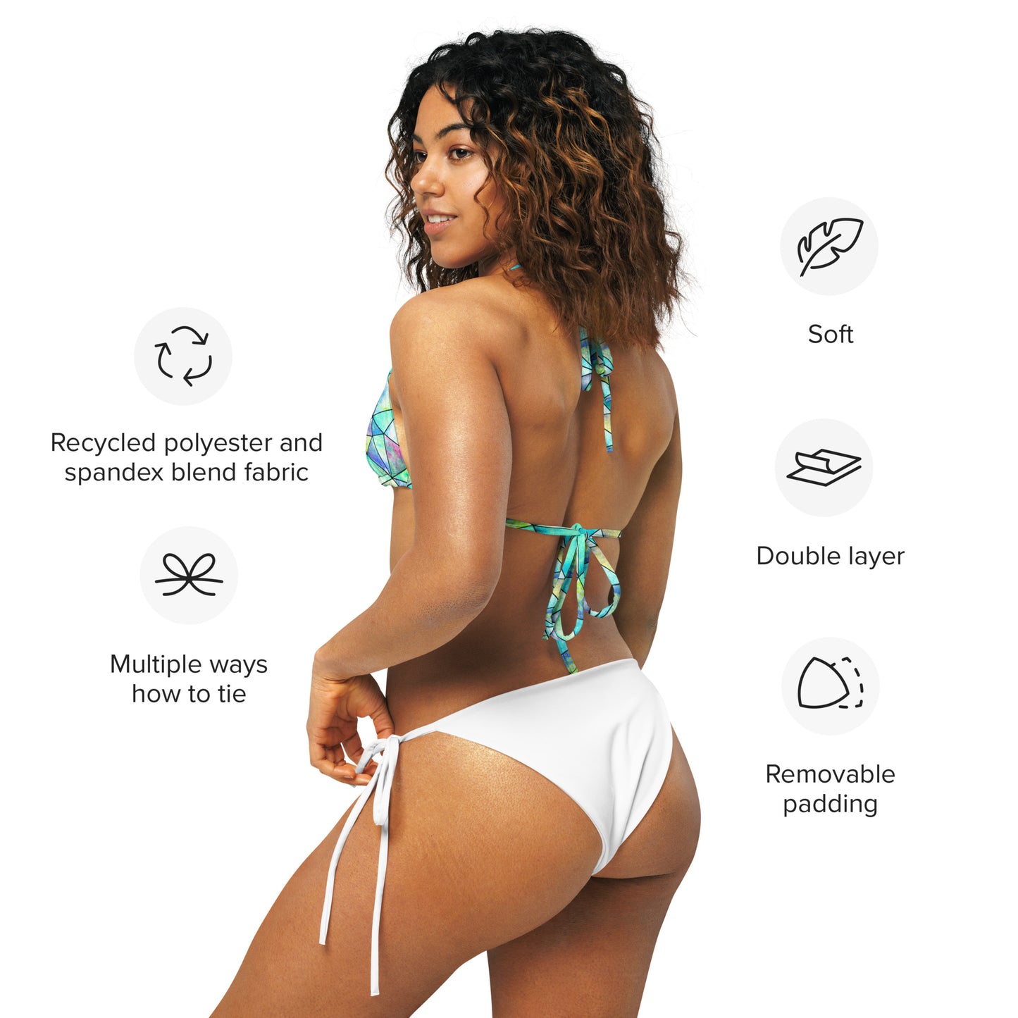 aisoi Bikini Top Mosaic Magic