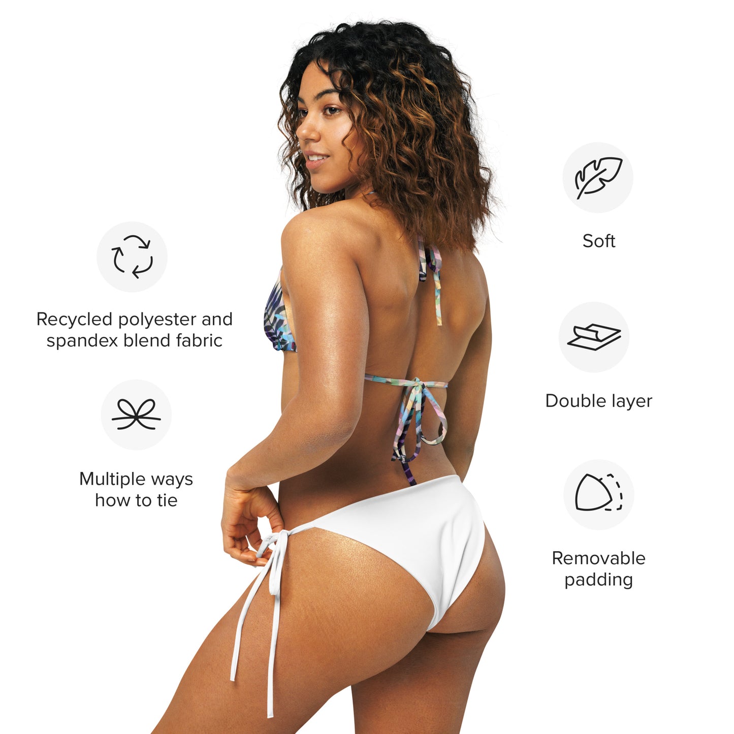 String Bikini Top | Jungle Whispers by aisoi Swimwear & Beachwear