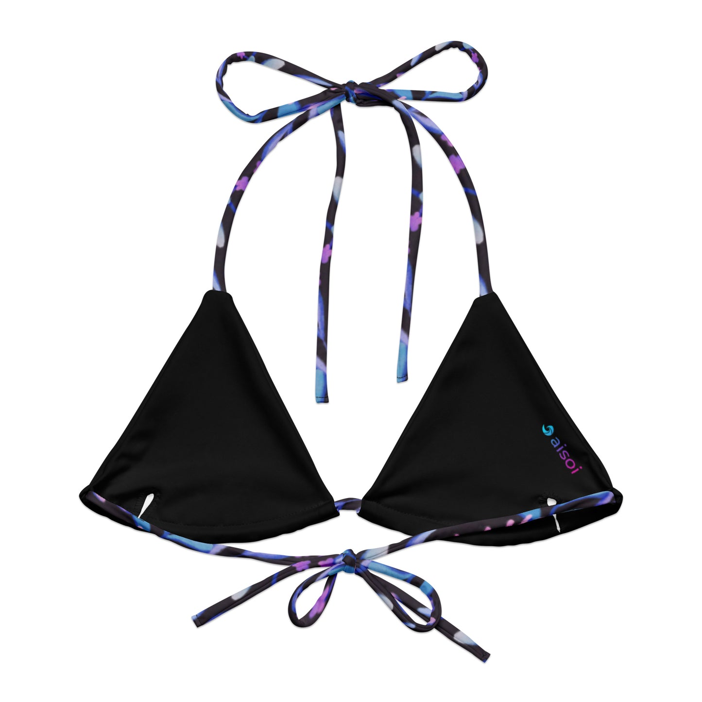 String Bikini Top | Violet Verdure by aisoi Swimwear & Beachwear