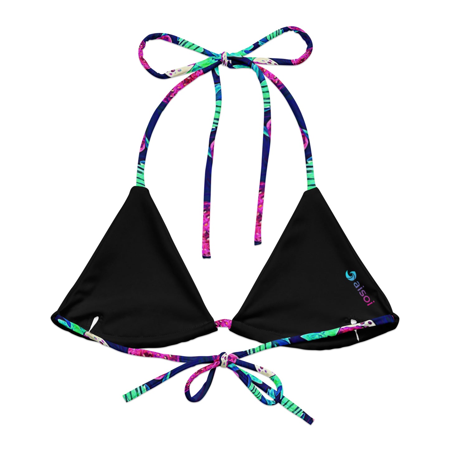 String Bikini Top | Strawberry Sparkle by aisoi Swimwear & Beachwear