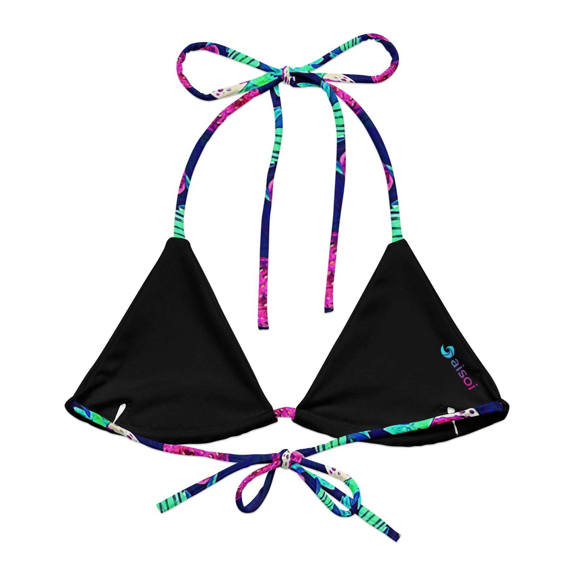 String Bikini Top | Strawberry Sparkle by aisoi Swimwear & Beachwear