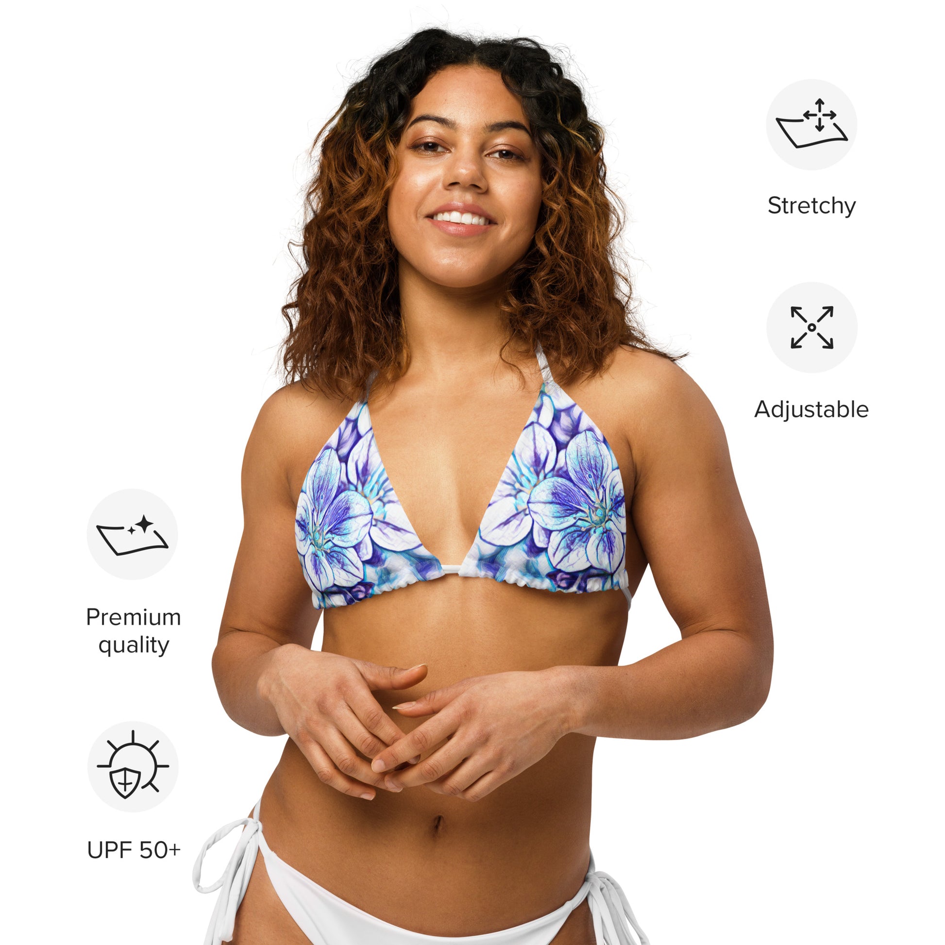aisoi Bikini Top Cherry Blossom