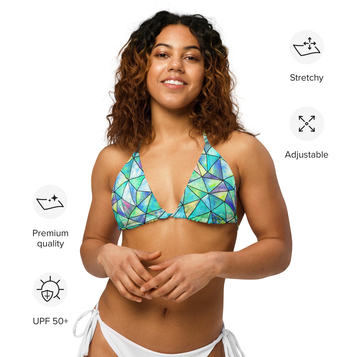 aisoi Bikini Top Mosaic Magic
