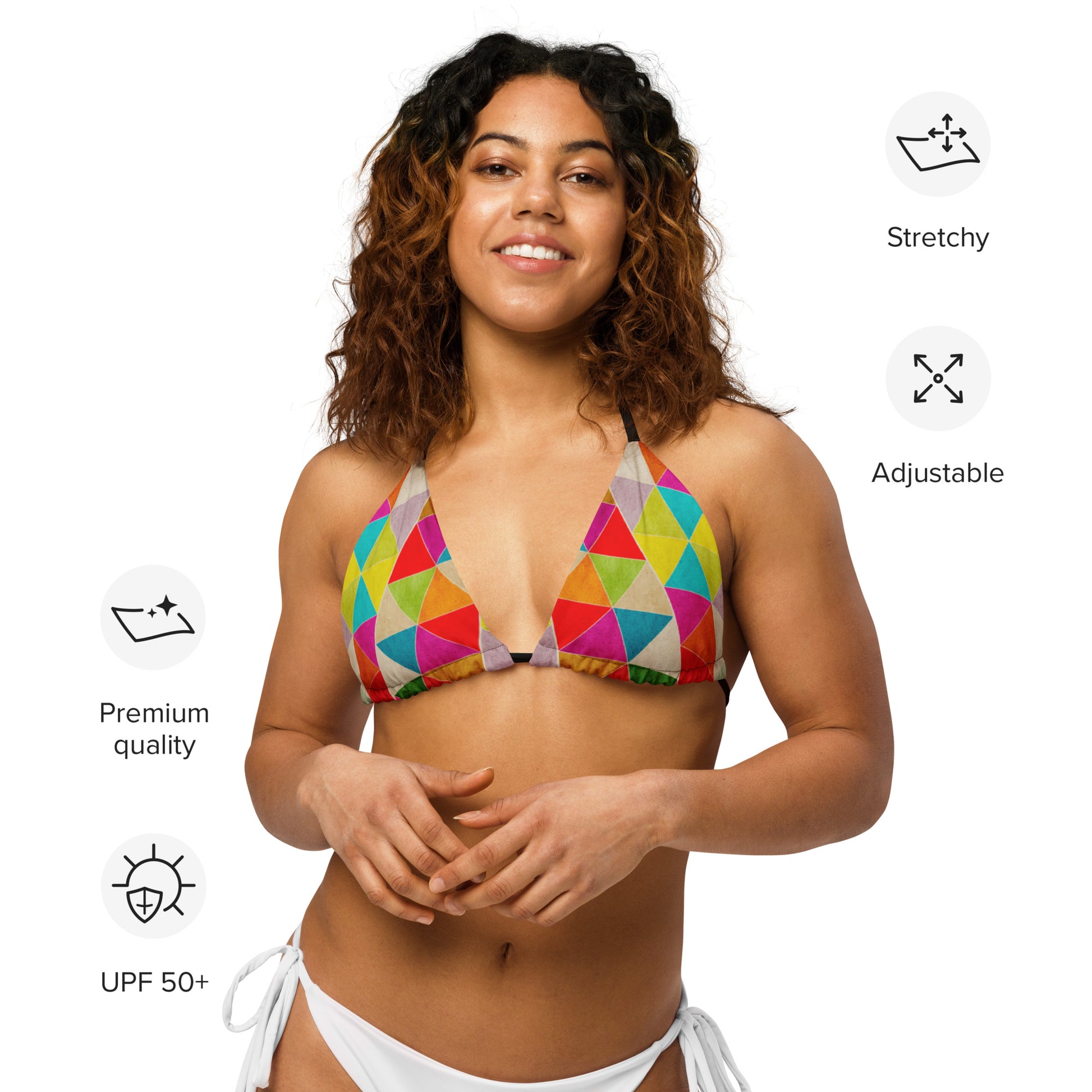 aisoi Bikini Top Spectrum Splash