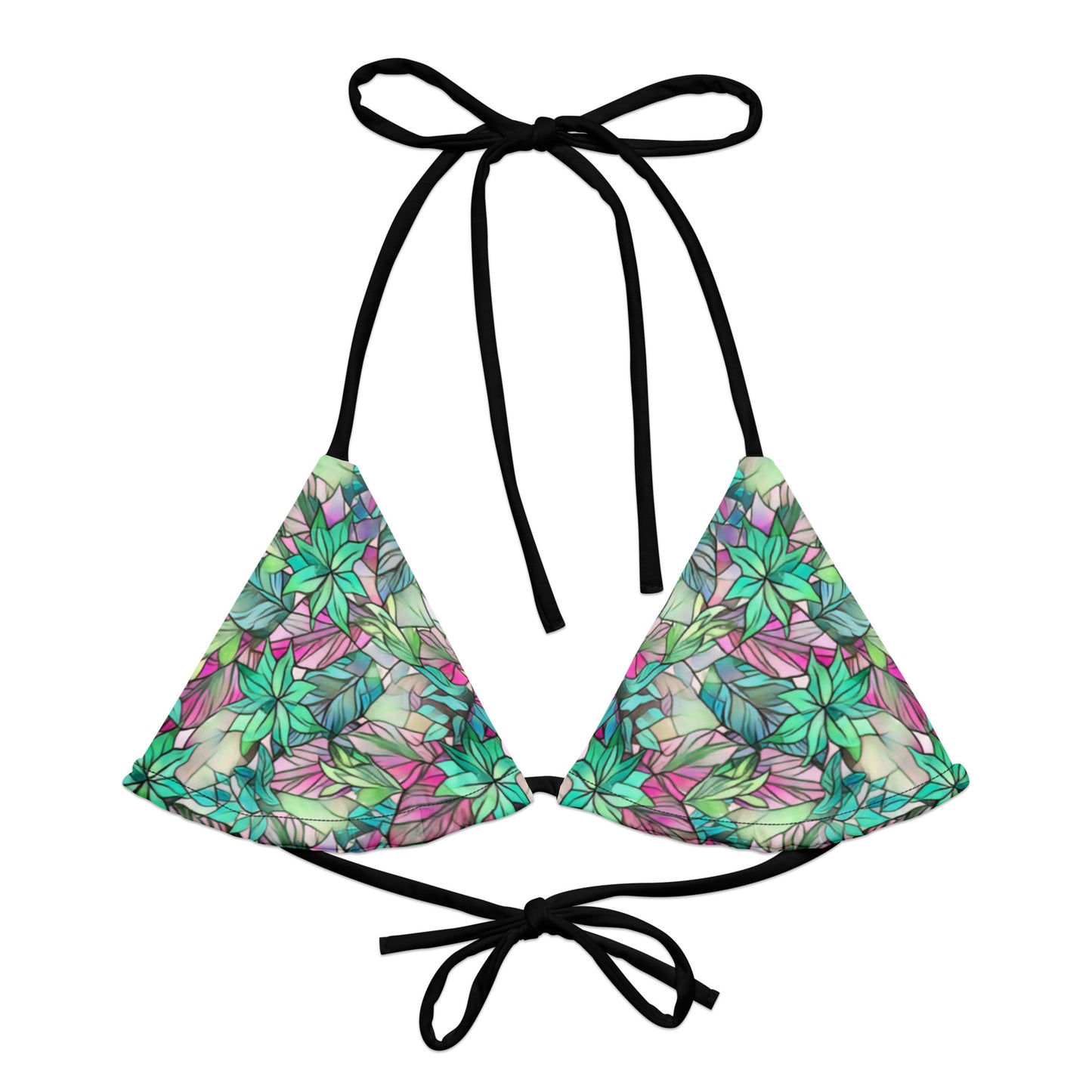String Bikini Top | Floral Fusion by aisoi Swimwear & Beachwear