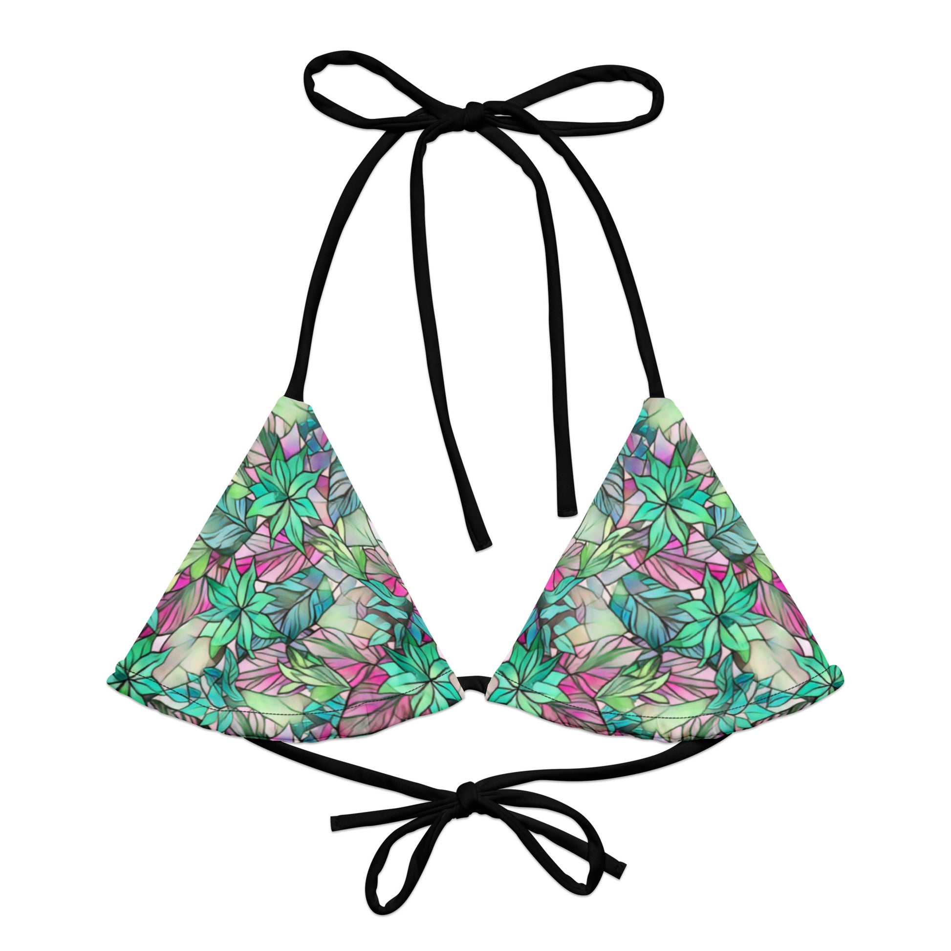 String Bikini Top | Floral Fusion by aisoi Swimwear & Beachwear
