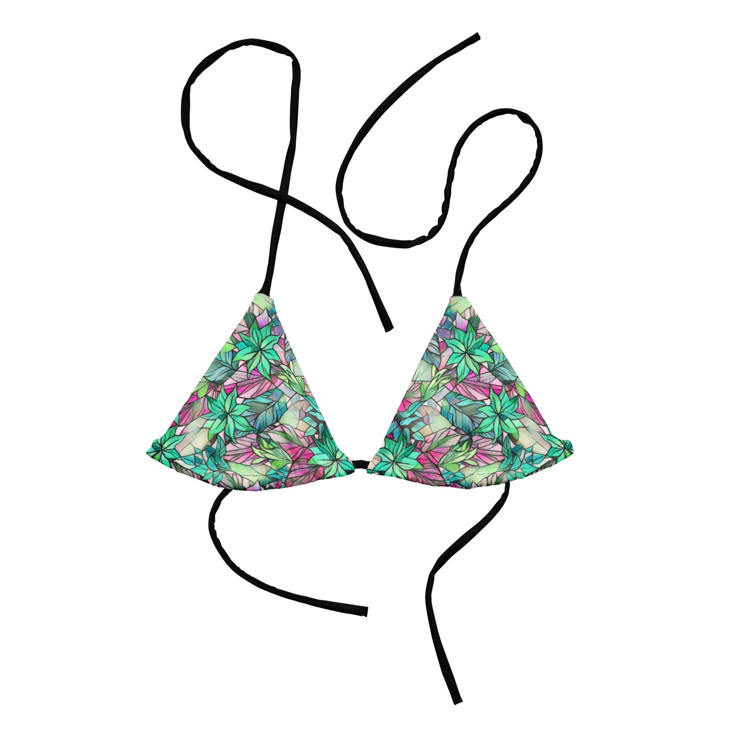 String Bikini Top | Floral Fusion by aisoi Swimwear & Beachwear