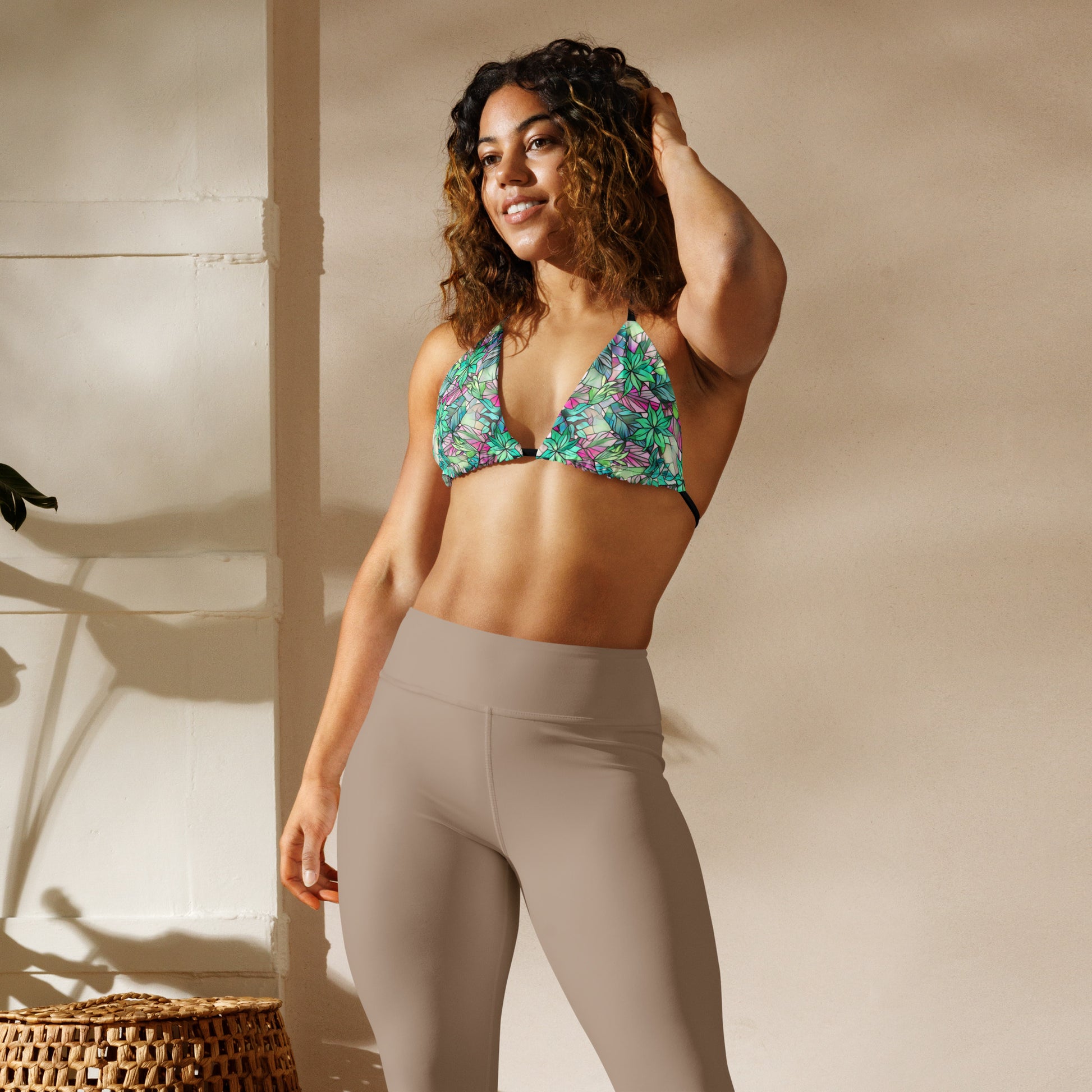 String Bikini Top | Floral Fusion by aisoi Swimwear & Beachwear