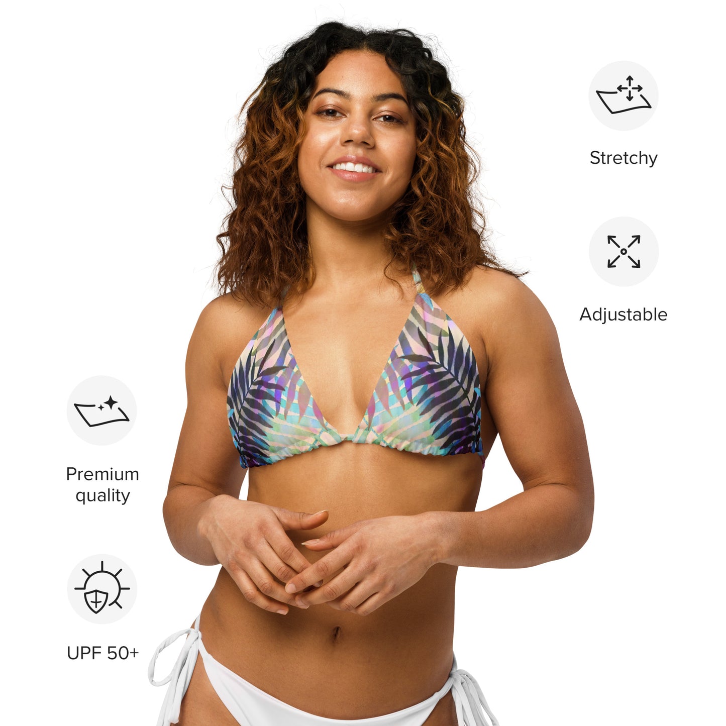 String Bikini Top | Jungle Whispers by aisoi Swimwear & Beachwear