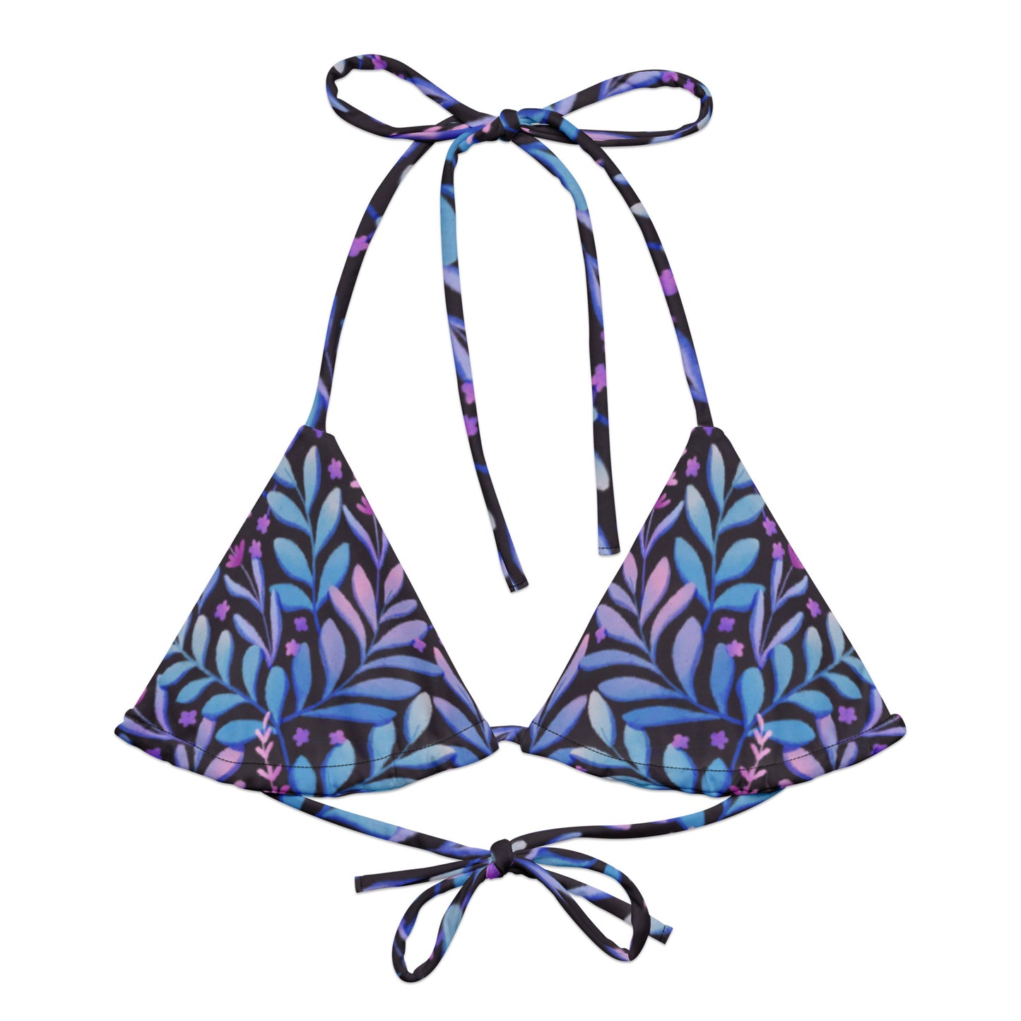 String Bikini Top | Violet Verdure by aisoi Swimwear & Beachwear