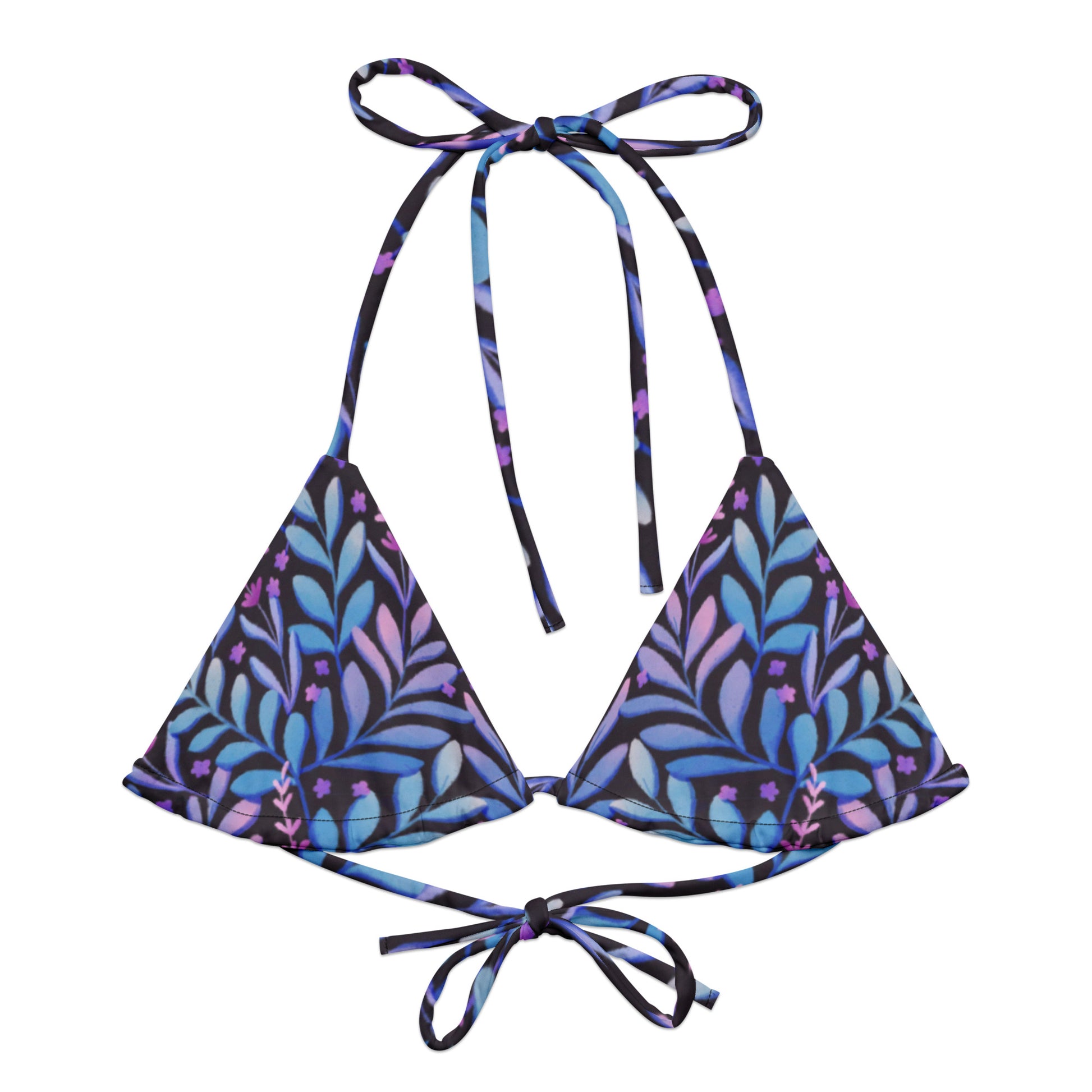 String Bikini Top | Violet Verdure by aisoi Swimwear & Beachwear