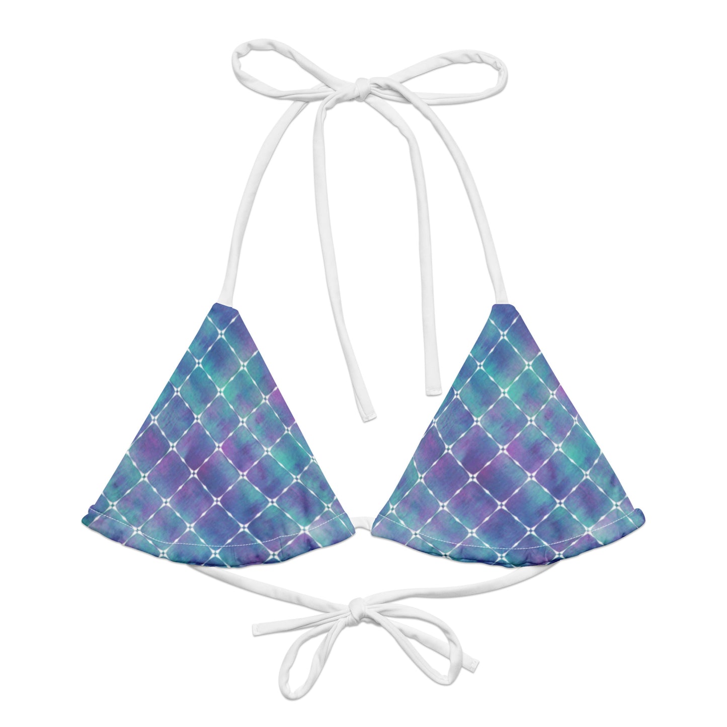 String Bikini Top | Tiled Elegance by aisoi Swimwear & Beachwear