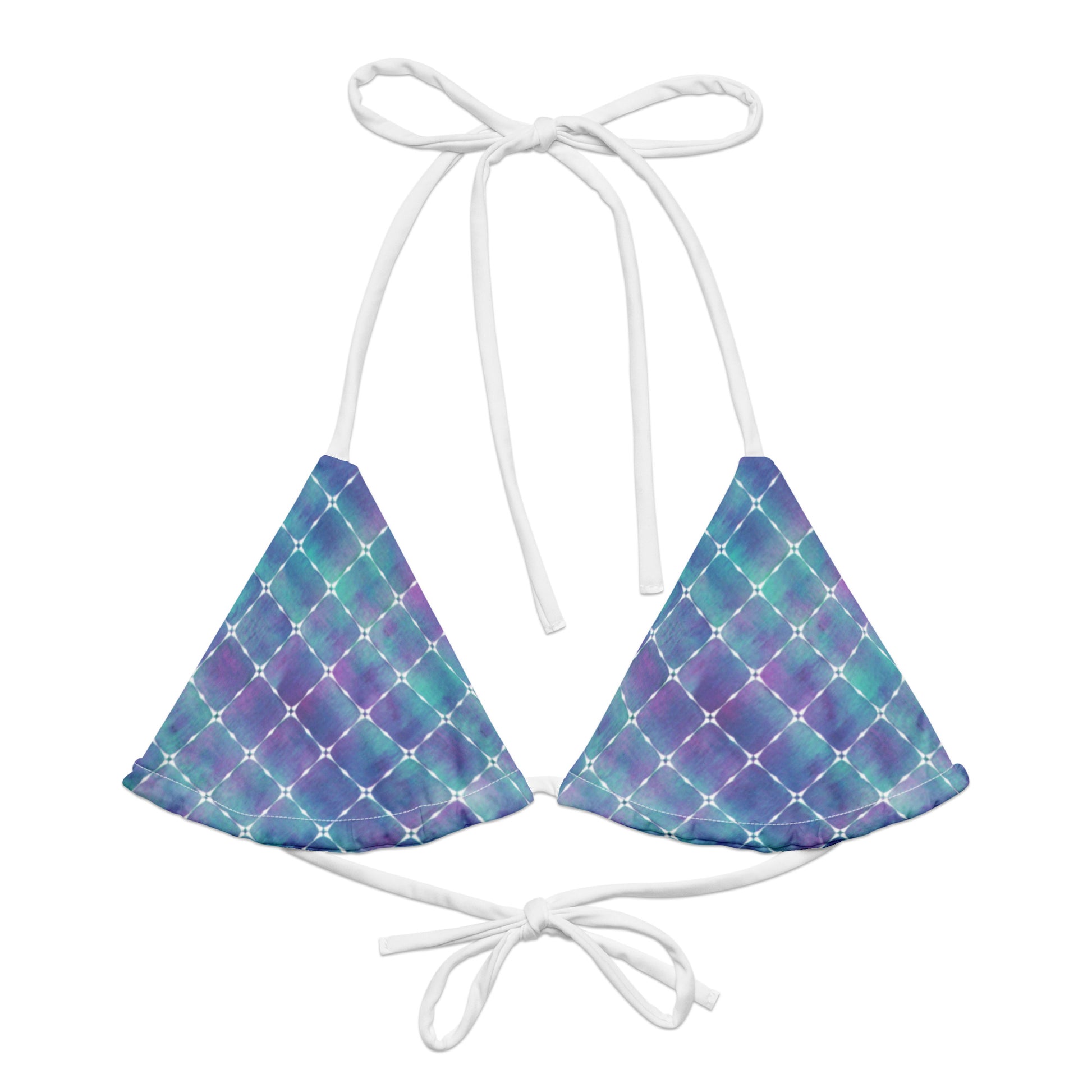 String Bikini Top | Tiled Elegance by aisoi Swimwear & Beachwear