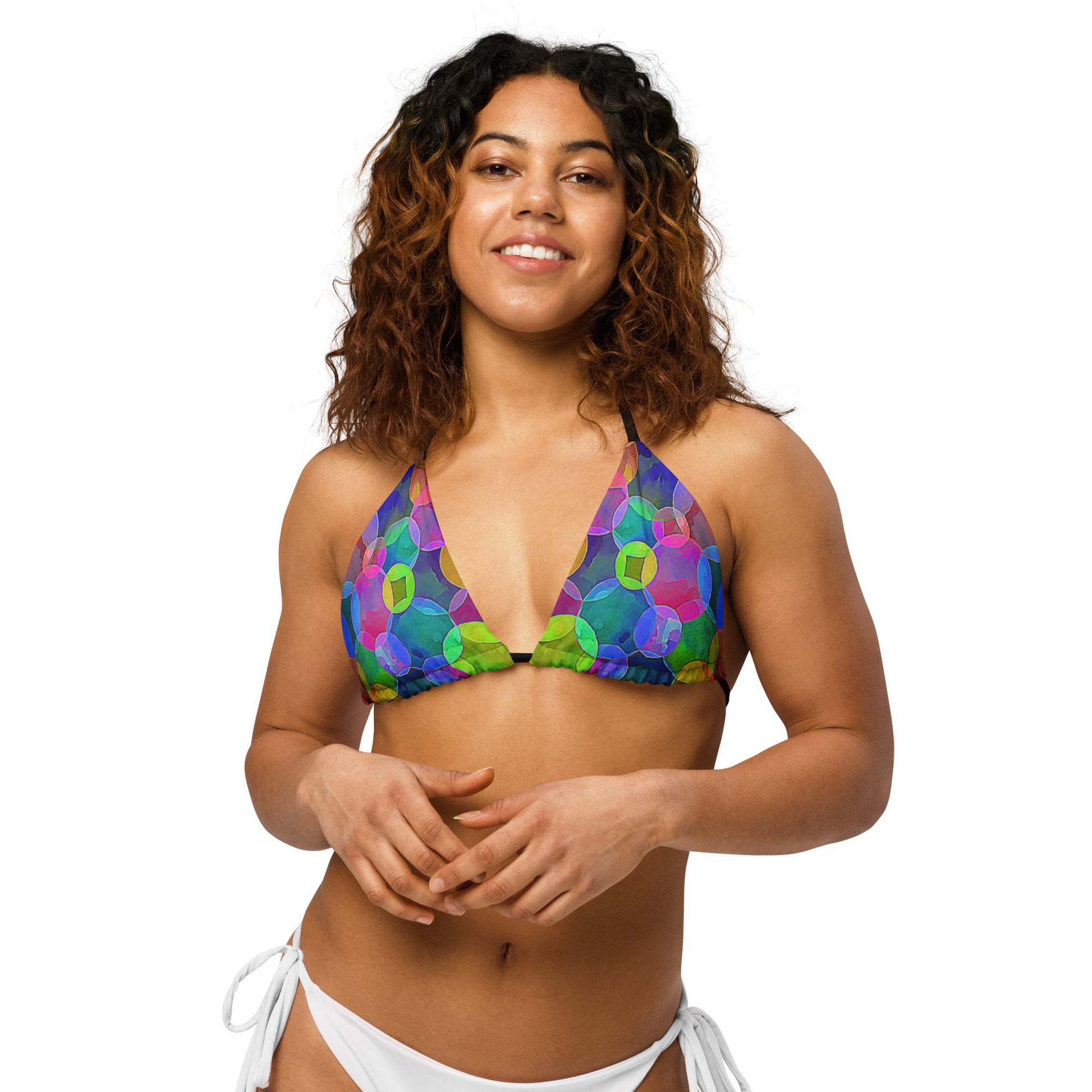 String Bikini Top | Bubble Bloom by aisoi Swimwear & Beachwear