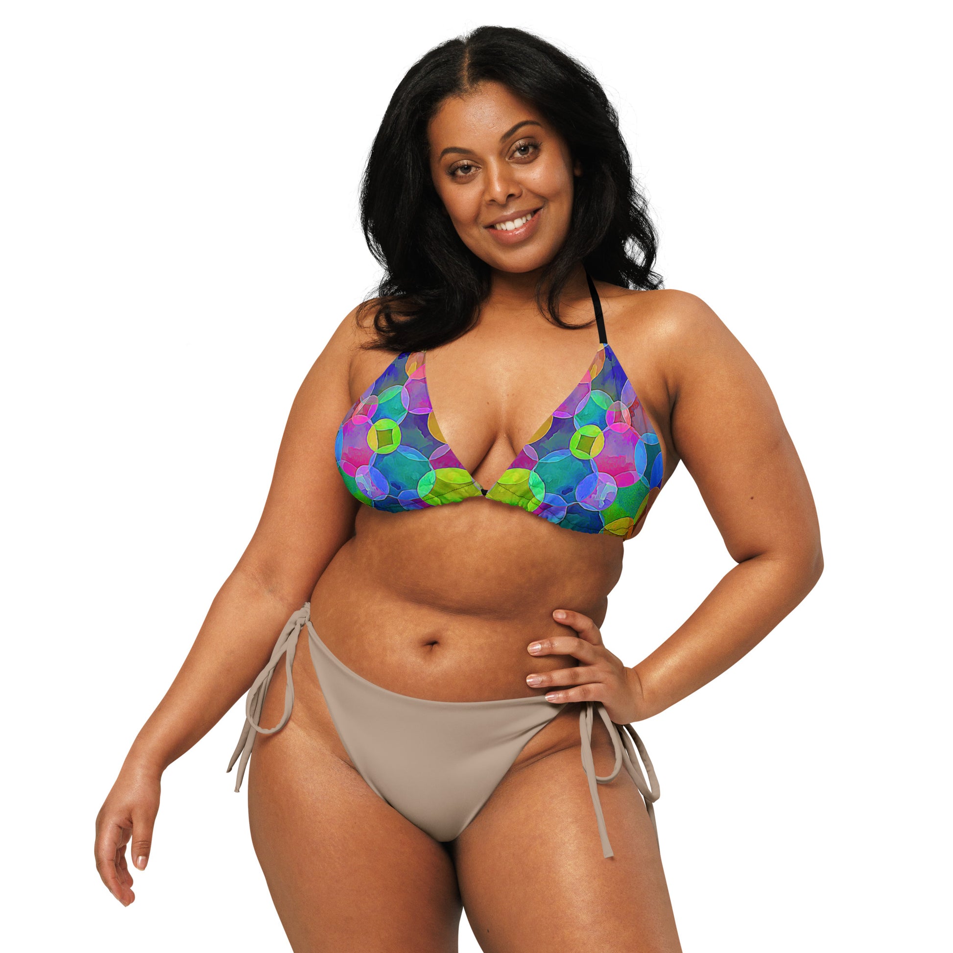 String Bikini Top | Bubble Bloom by aisoi Swimwear & Beachwear