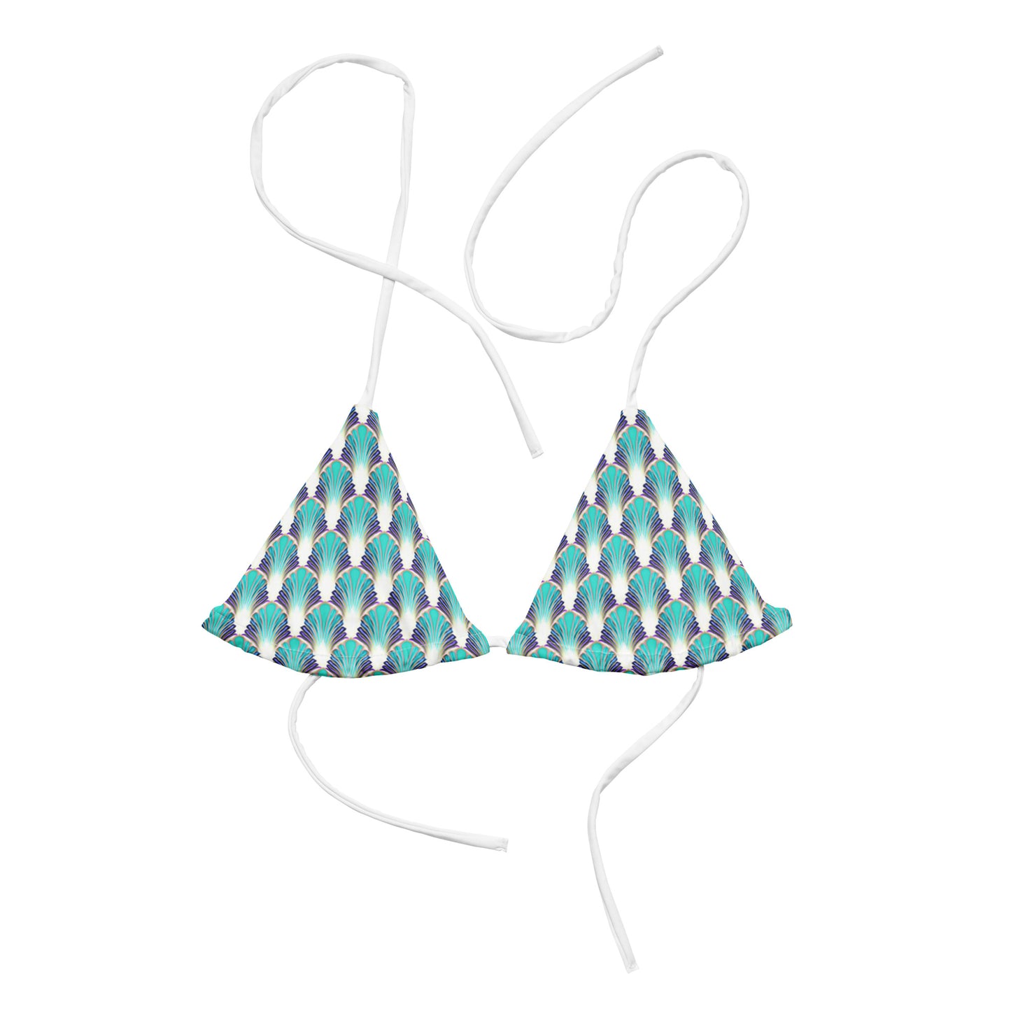 String Bikini Top | Lattice Elegance by aisoi Swimwear & Beachwear