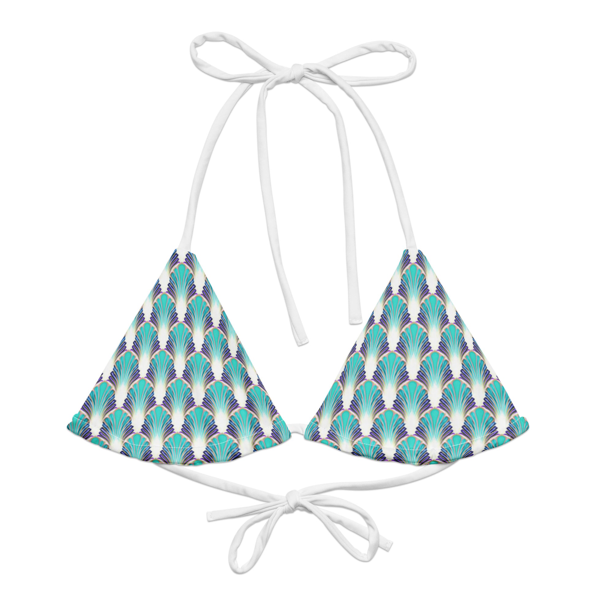 String Bikini Top | Lattice Elegance by aisoi Swimwear & Beachwear