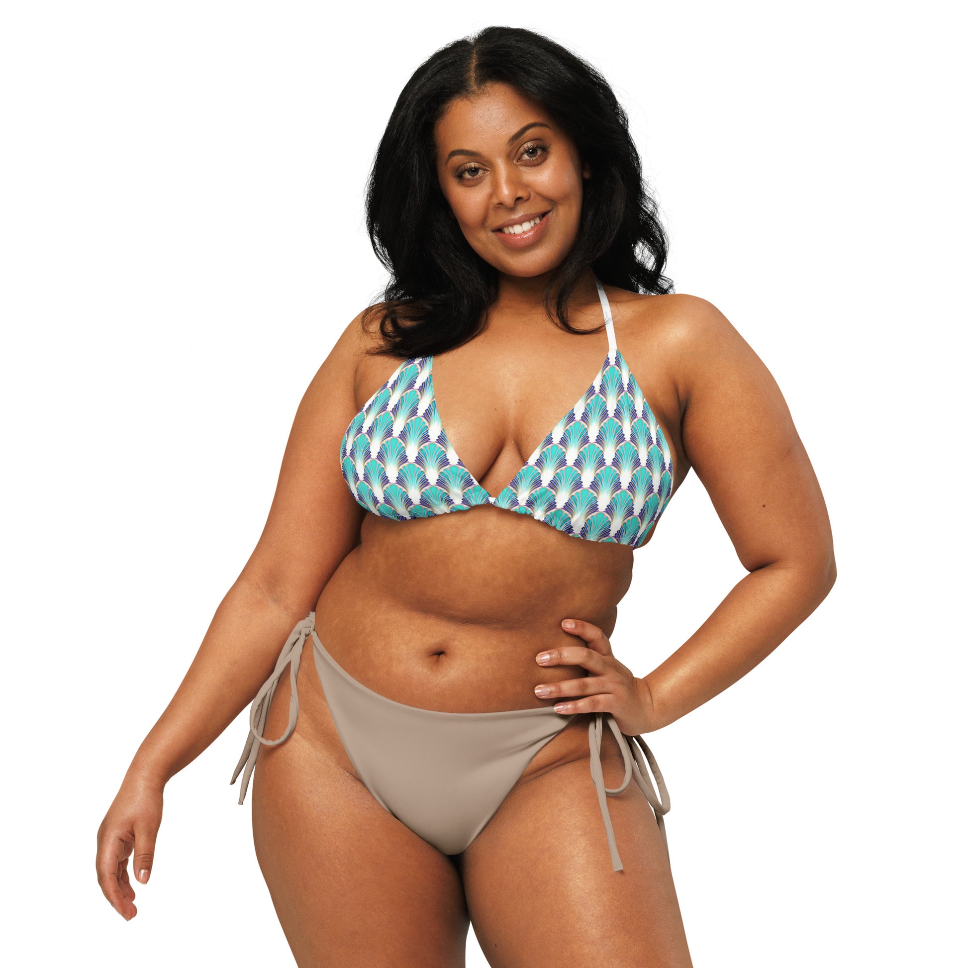 String Bikini Top | Lattice Elegance by aisoi Swimwear & Beachwear