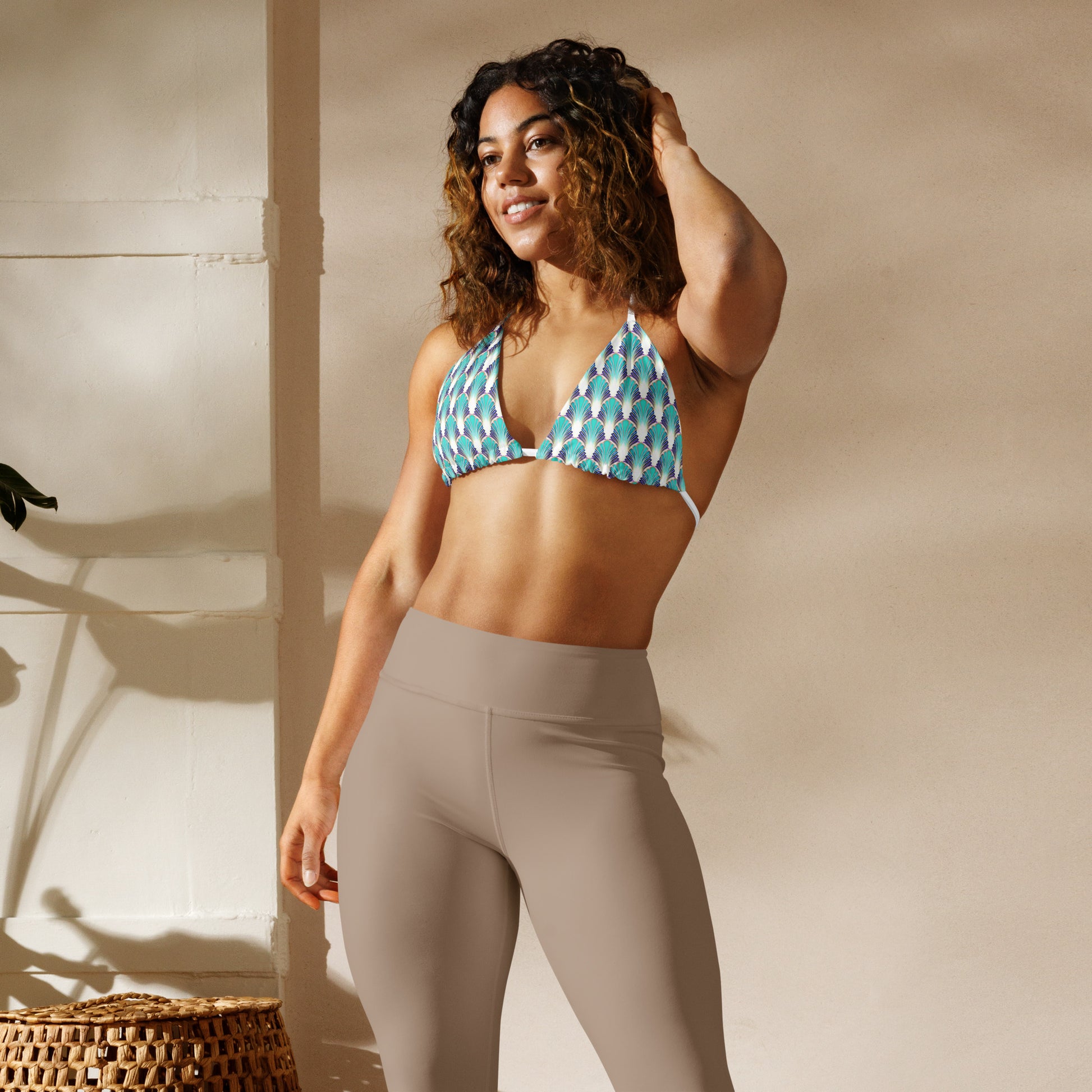 String Bikini Top | Lattice Elegance by aisoi Swimwear & Beachwear