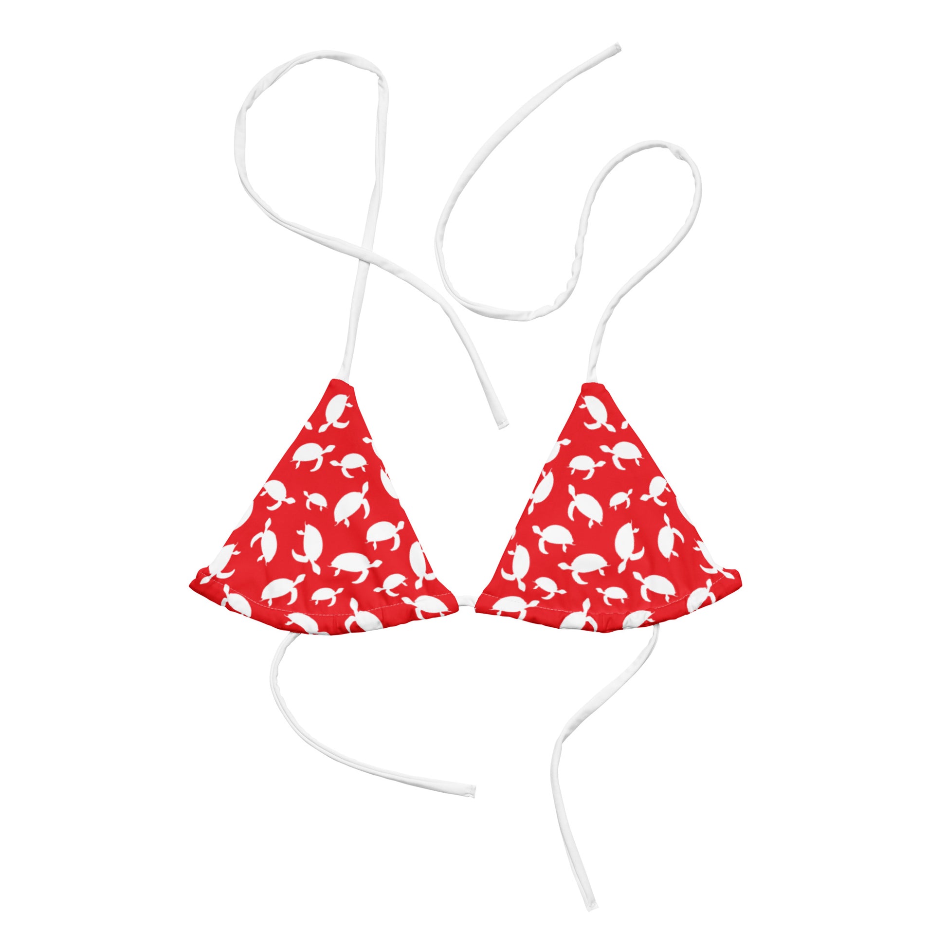 String Bikini Top | Turtle Tranquillity by aisoi Swimwear & Beachwear