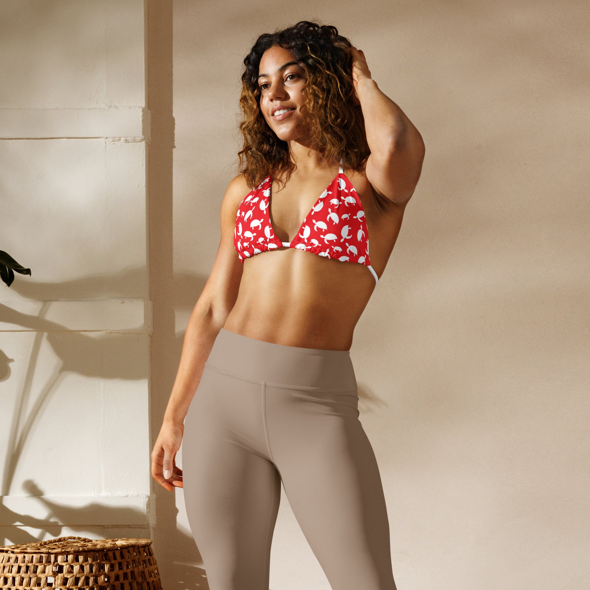 String Bikini Top | Turtle Tranquillity by aisoi Swimwear & Beachwear