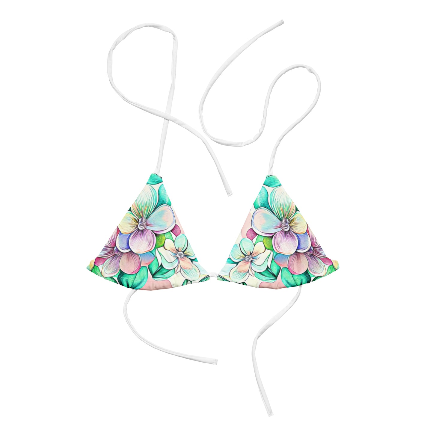 String Bikini Top | Blossom Boulevard by aisoi Swimwear & Beachwear