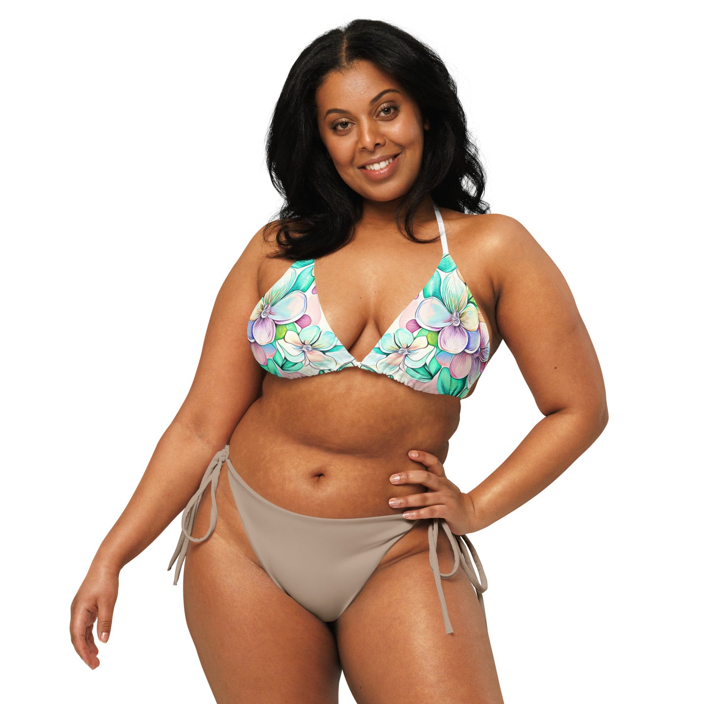 String Bikini Top | Blossom Boulevard by aisoi Swimwear & Beachwear