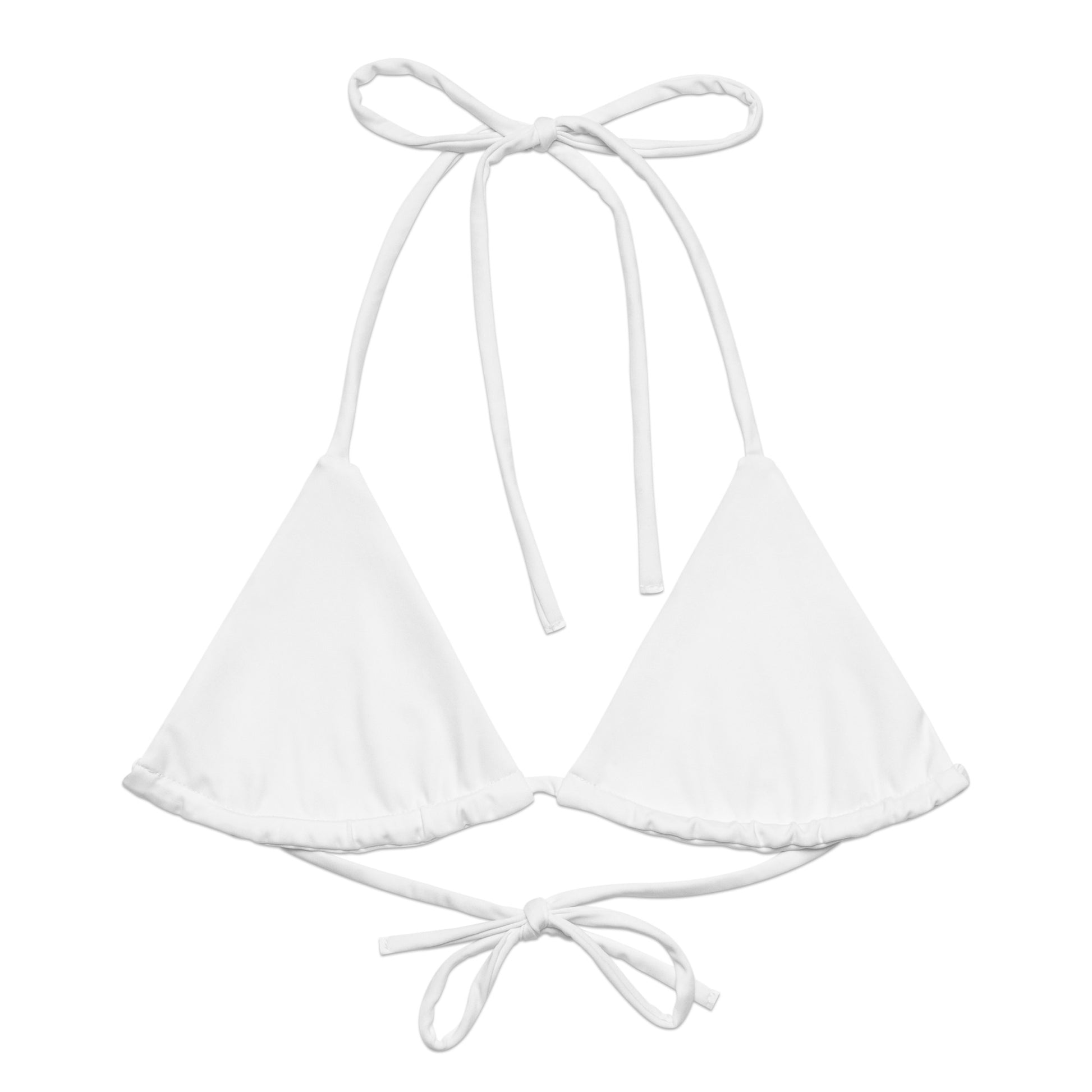 String Bikini Top | White Whisper by aisoi Swimwear & Beachwear