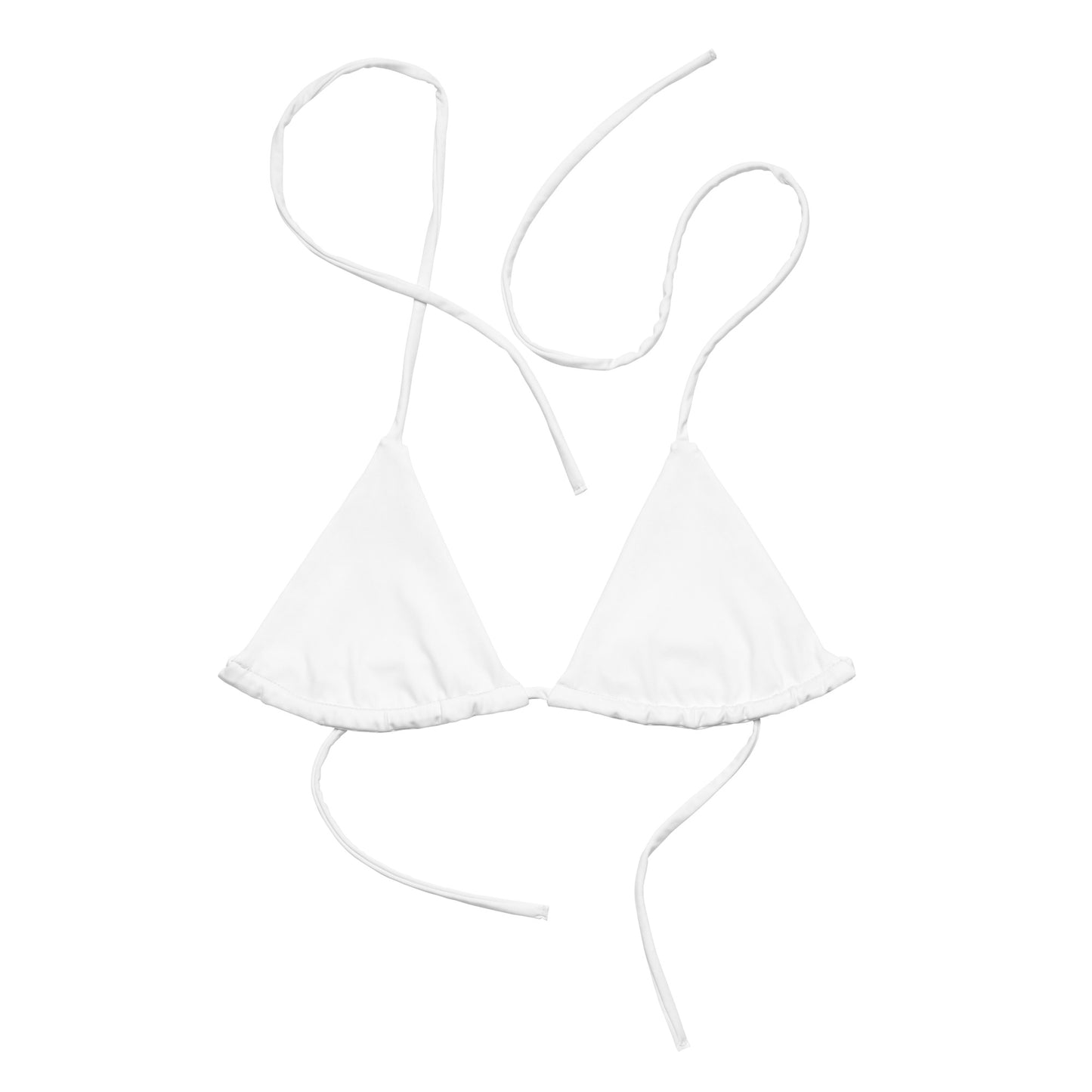 String Bikini Top | White Whisper by aisoi Swimwear & Beachwear