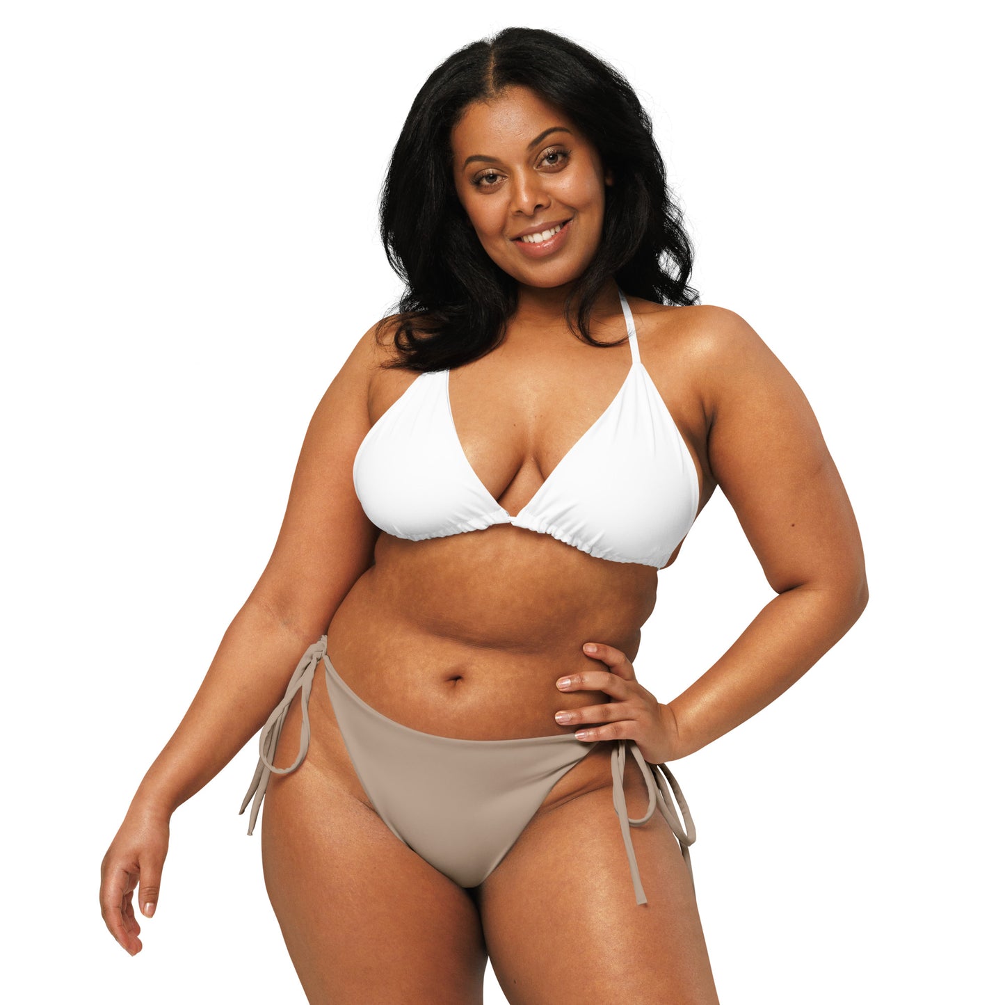 String Bikini Top | White Whisper by aisoi Swimwear & Beachwear