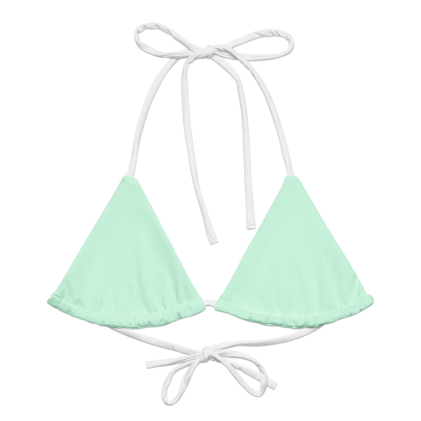 String Bikini Top | Pastel Mint by aisoi Swimwear & Beachwear