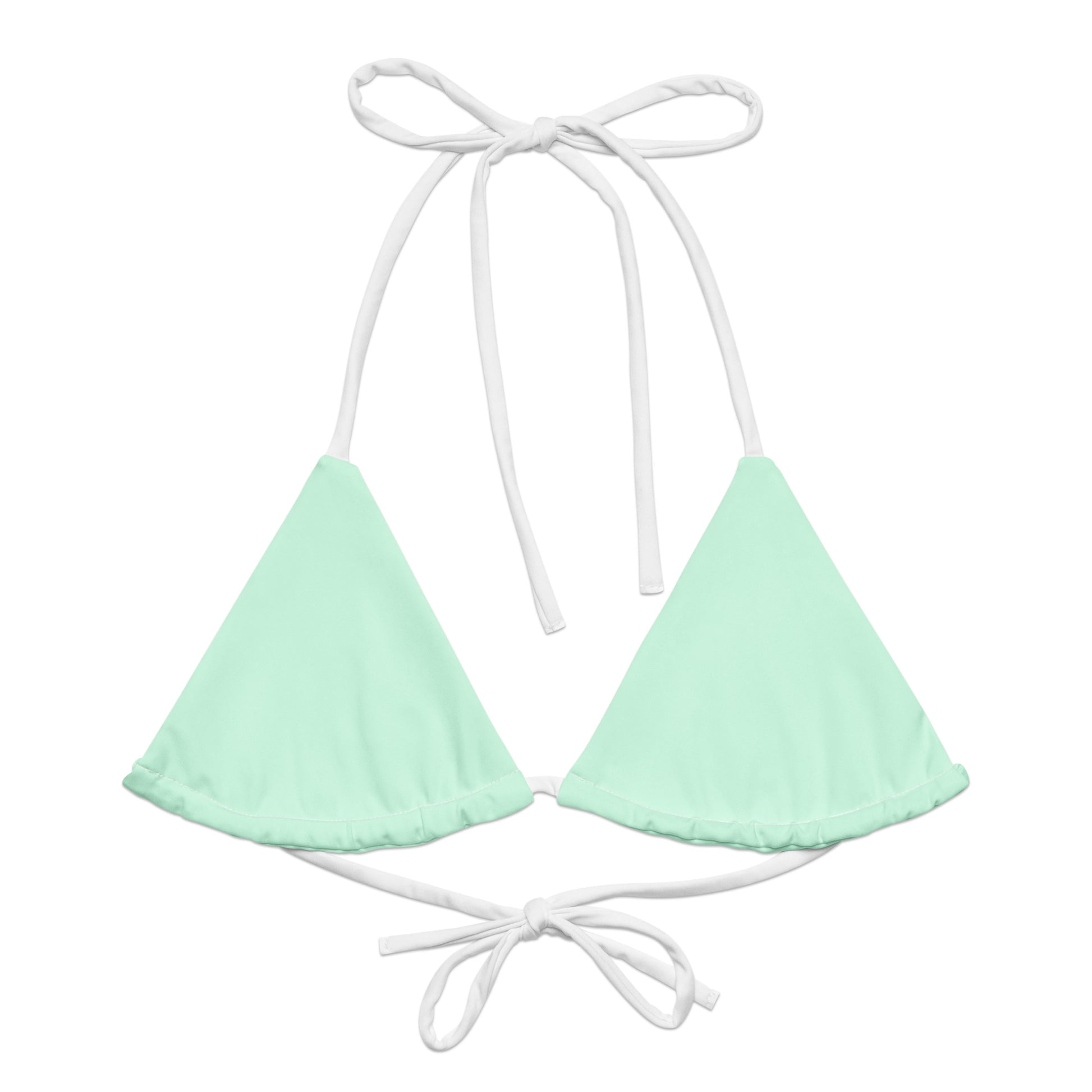 String Bikini Top | Pastel Mint by aisoi Swimwear & Beachwear