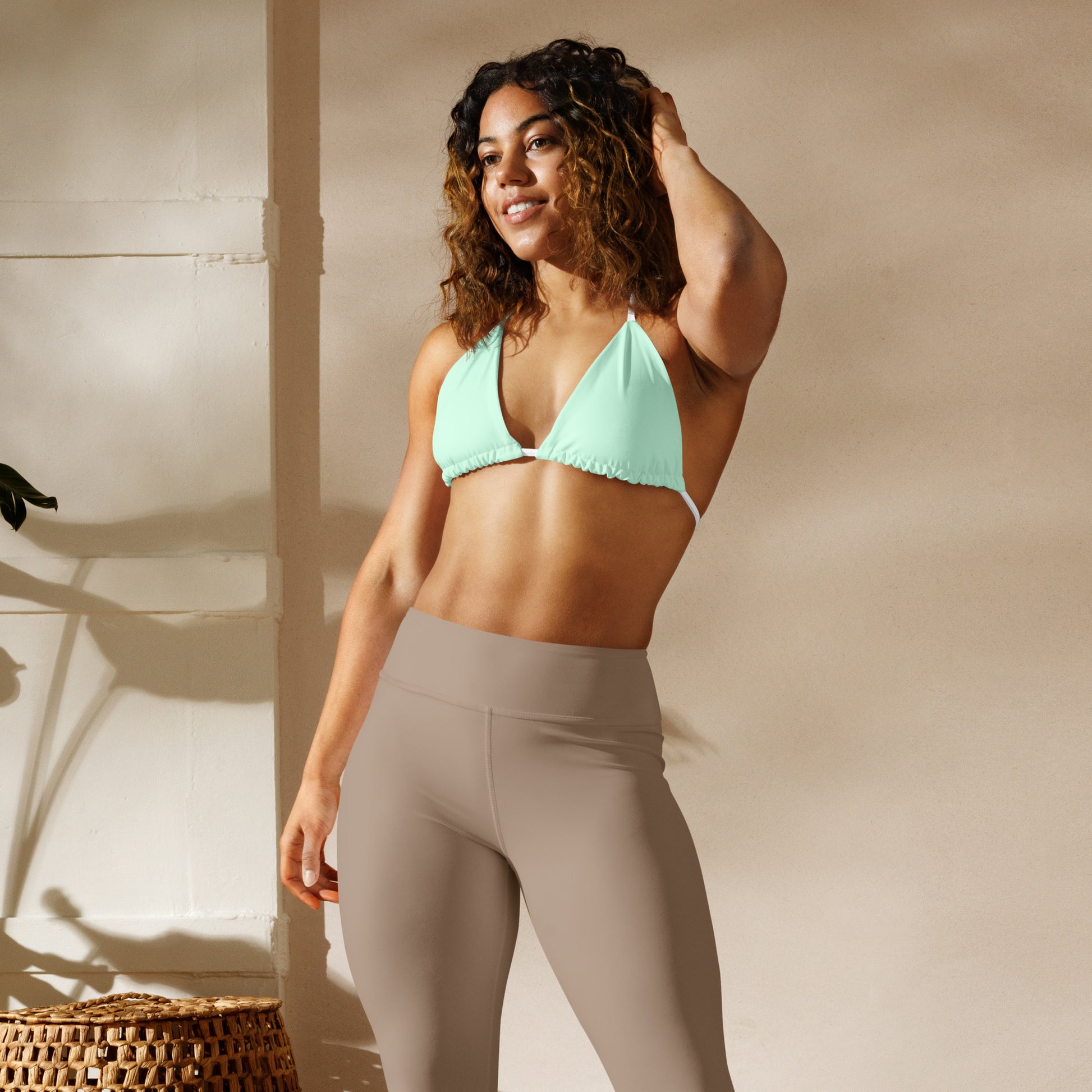 String Bikini Top | Pastel Mint by aisoi Swimwear & Beachwear