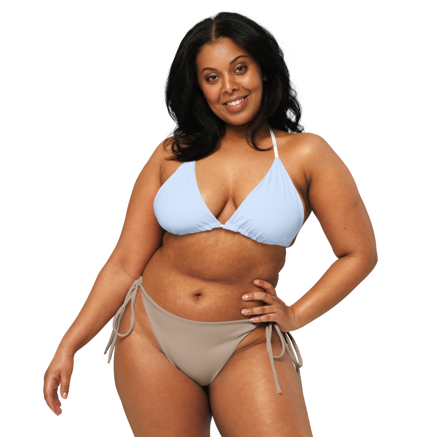 String Bikini Top | Pastel Cornflower by aisoi Swimwear & Beachwear