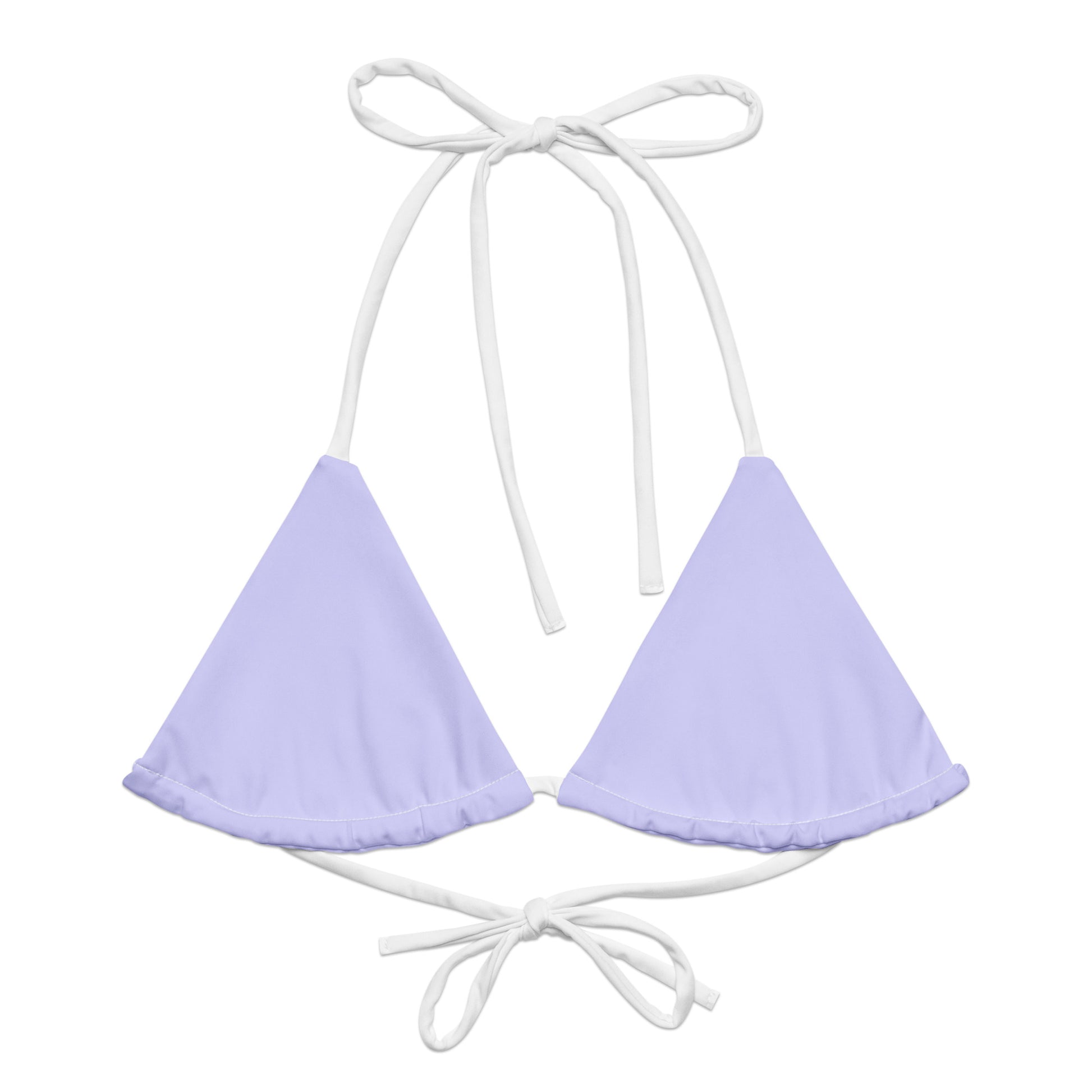 String Bikini Top | Pastel Lavender by aisoi Swimwear & Beachwear