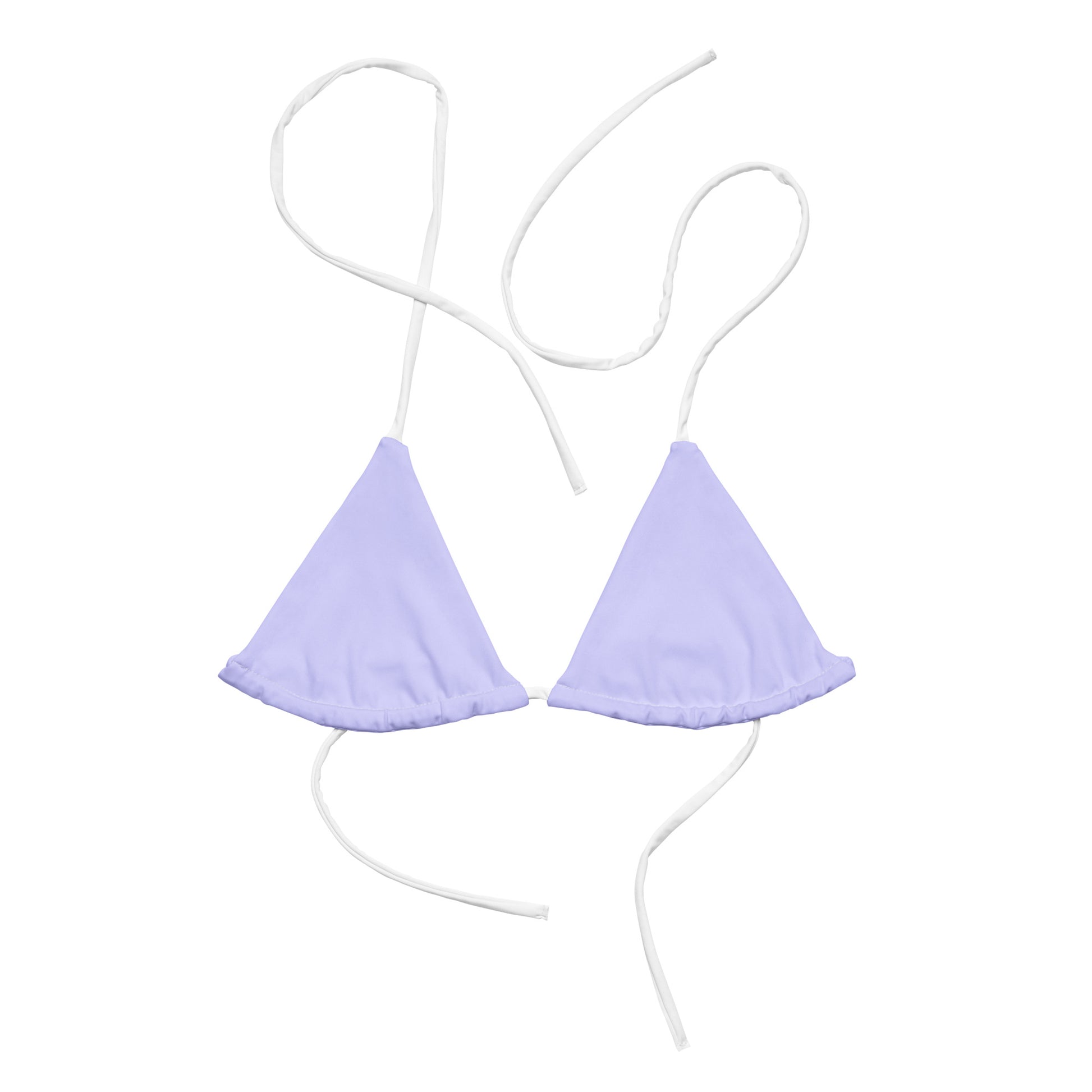 String Bikini Top | Pastel Lavender by aisoi Swimwear & Beachwear