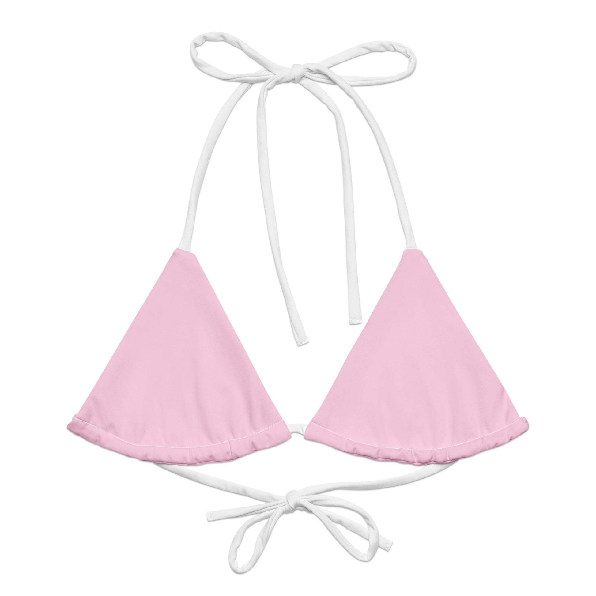 String Bikini Top | Pastel Blush by aisoi Swimwear & Beachwear