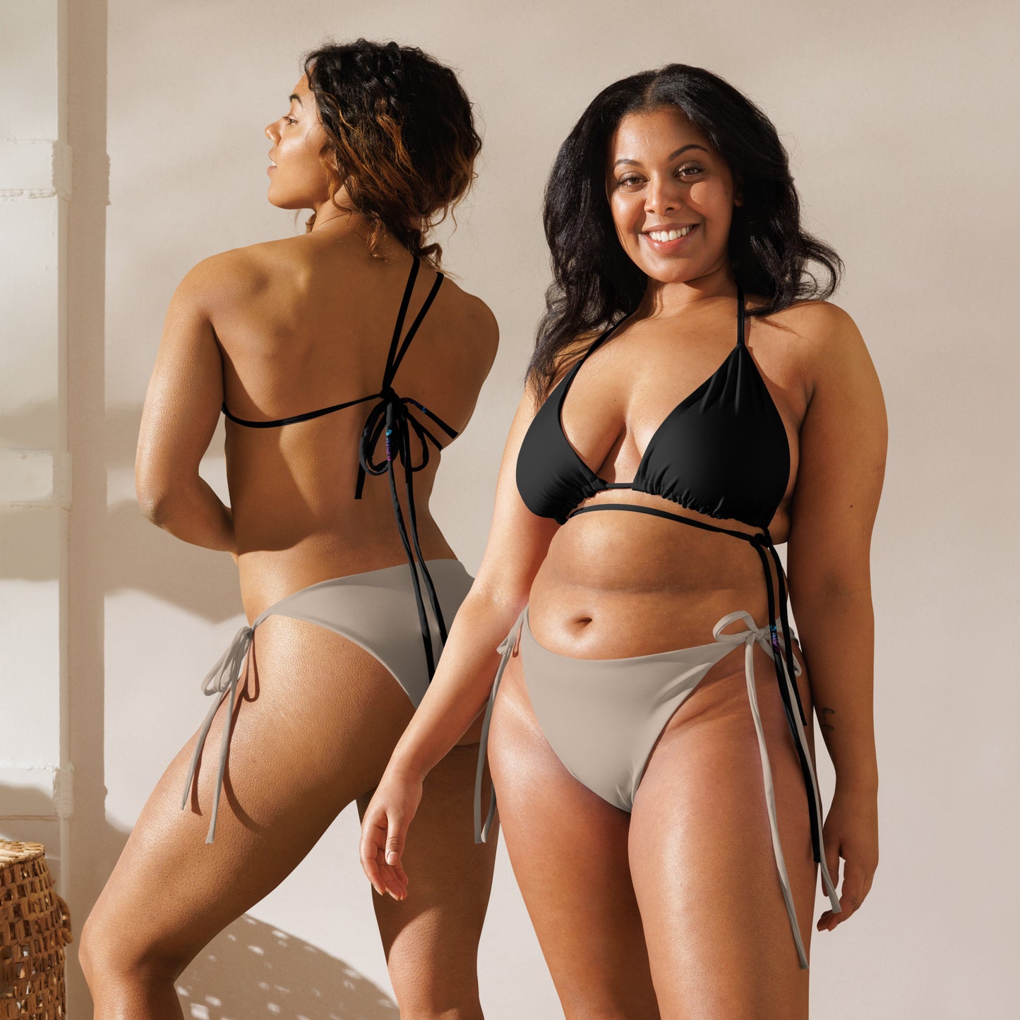 String Bikini Top | True Black by aisoi Swimwear & Beachwear