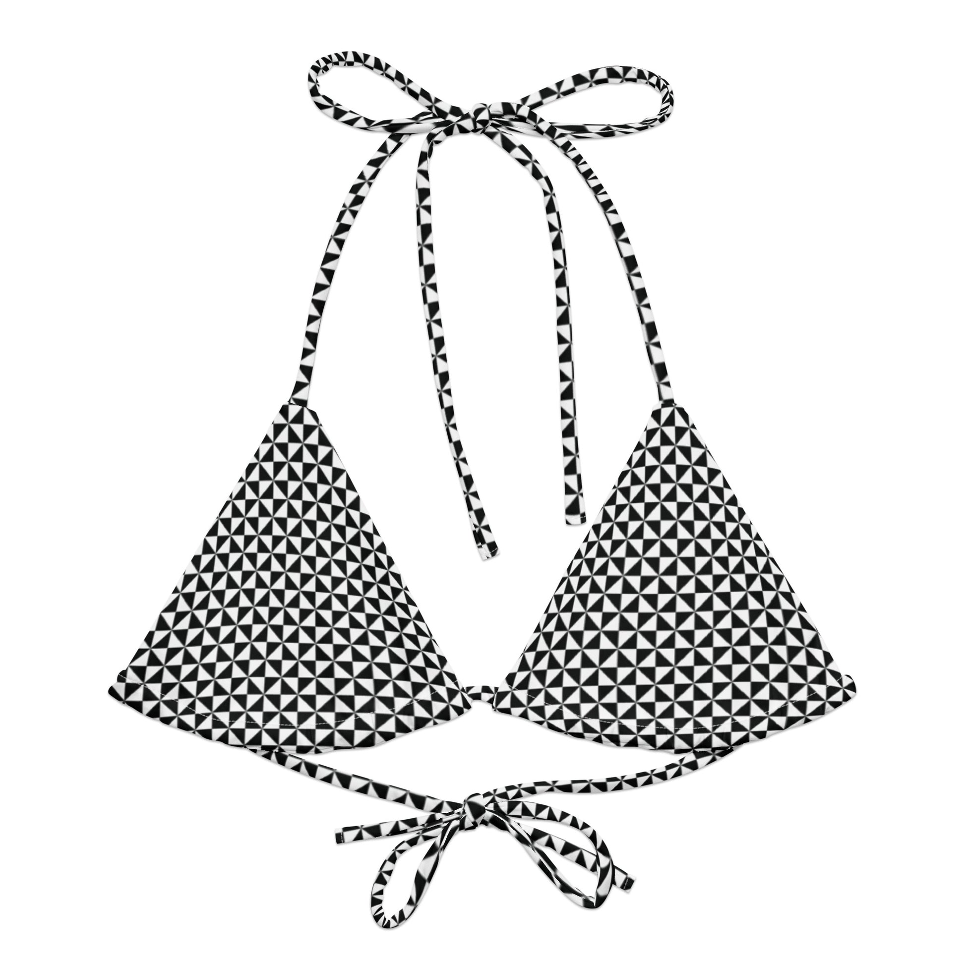 String Bikini Top | Pinwheel Pizzazz by aisoi Swimwear & Beachwear