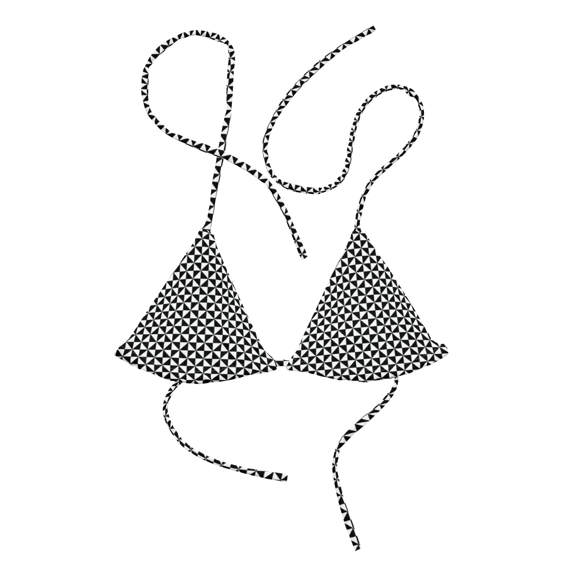 String Bikini Top | Pinwheel Pizzazz by aisoi Swimwear & Beachwear