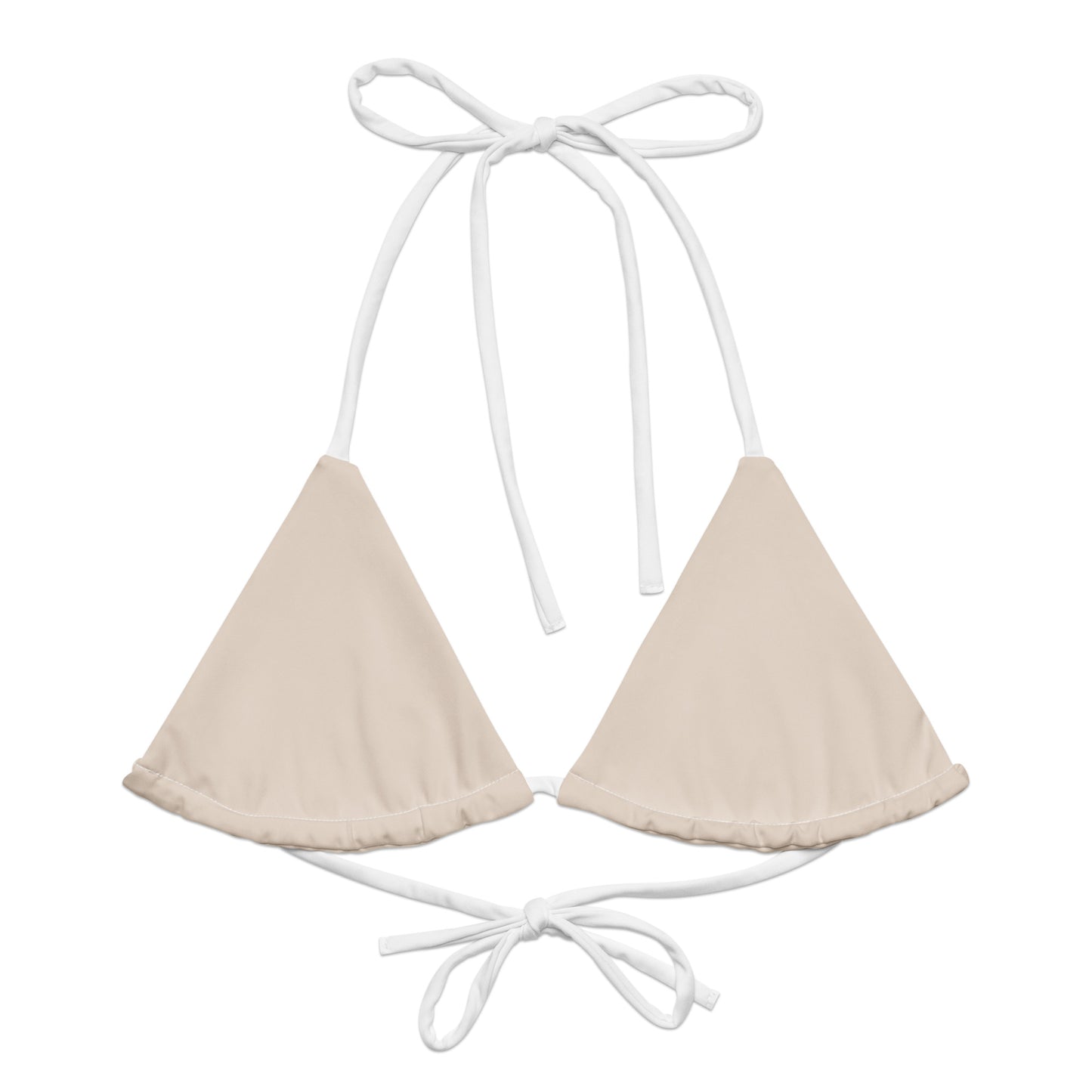 String Bikini Top | Pastel Sand by aisoi Swimwear & Beachwear