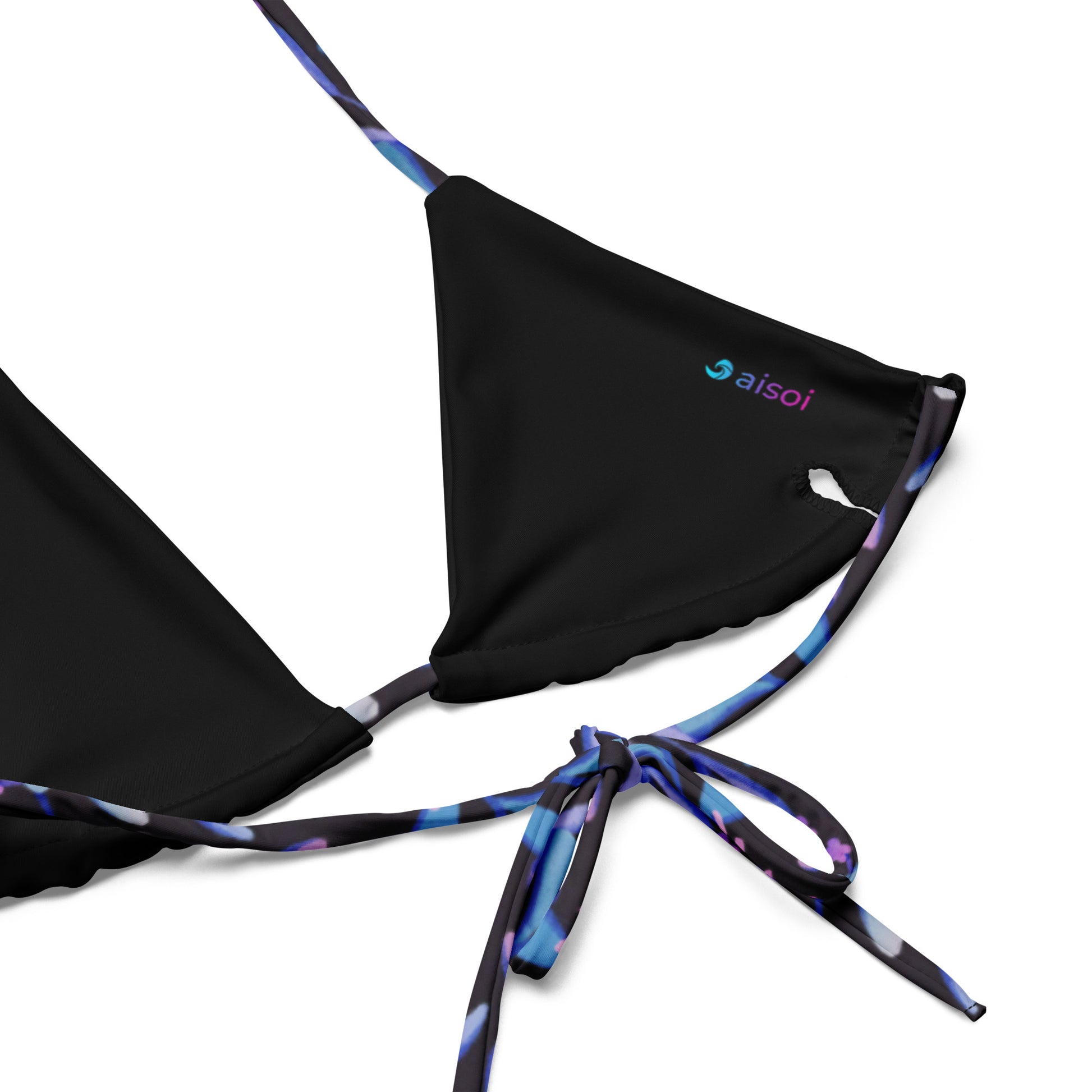 String Bikini Top | Violet Verdure by aisoi Swimwear & Beachwear