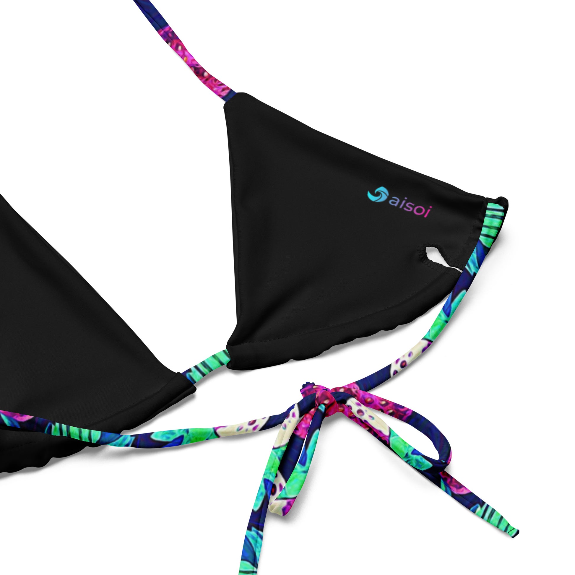 String Bikini Top | Strawberry Sparkle by aisoi Swimwear & Beachwear