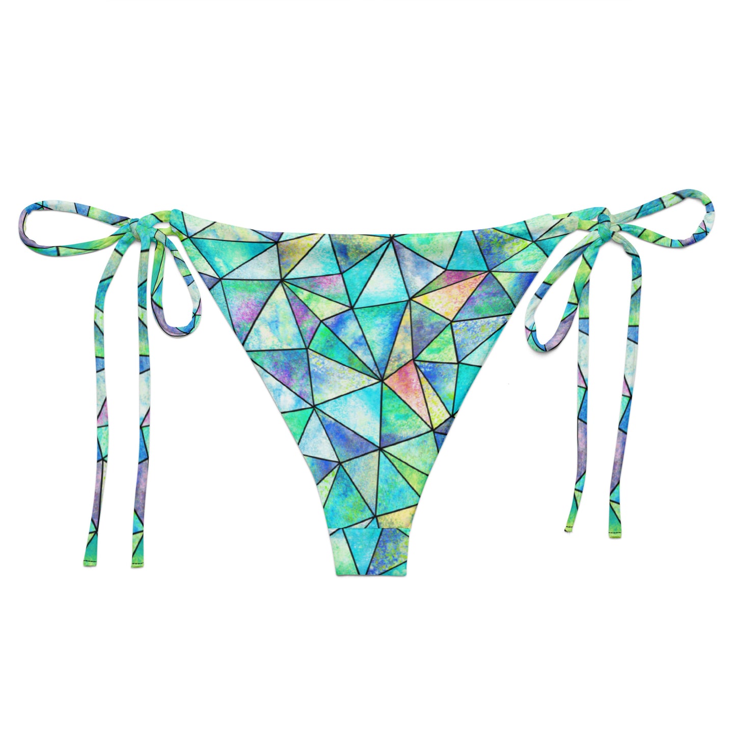 String Bikini Bottom | Mosaic Magic by aisoi Swimwear & Beachwear
