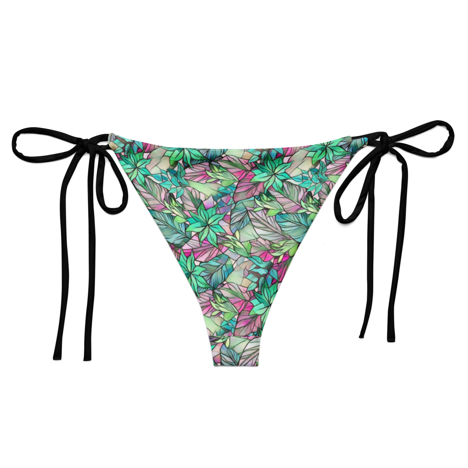String Bikini Bottom | Floral Fusion by aisoi Swimwear & Beachwear