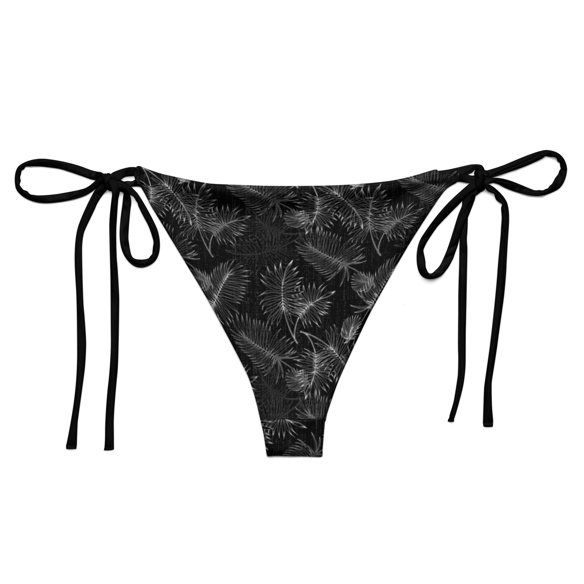 String Bikini Bottom | Feathered Elegance by aisoi Swimwear & Beachwear